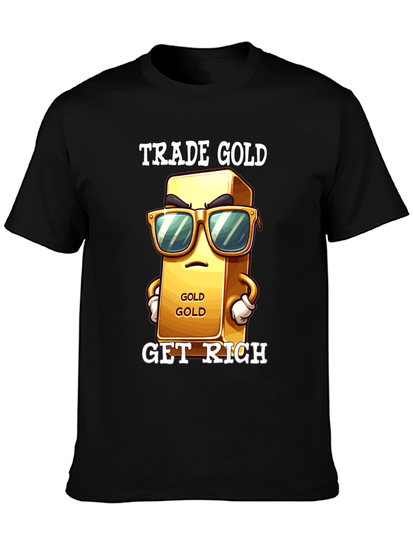 Trade Gold Get Rich Graphic Tee