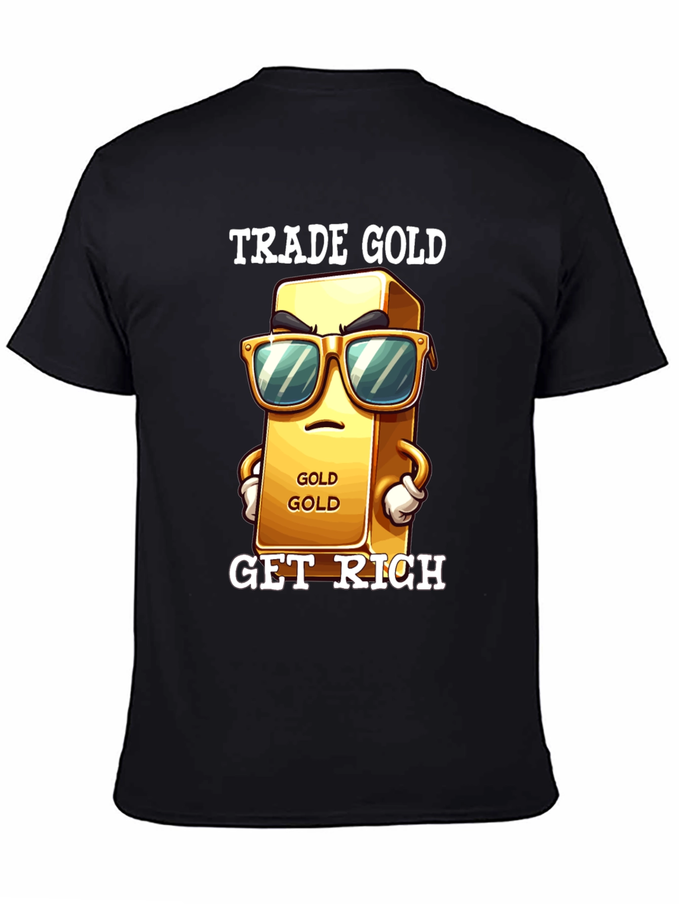 Trade Gold Get Rich Graphic Tee