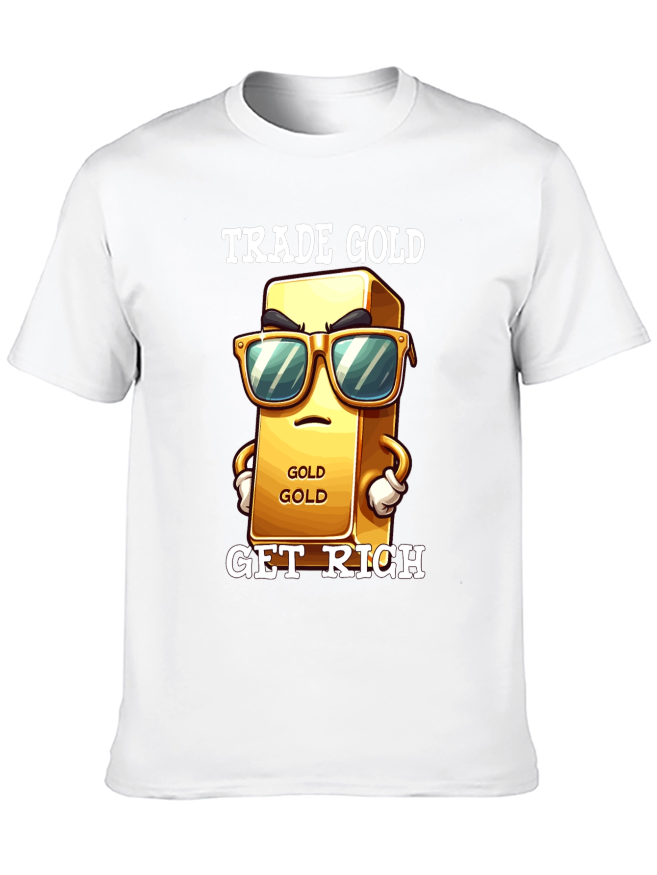 Trade Gold Get Rich Graphic Tee