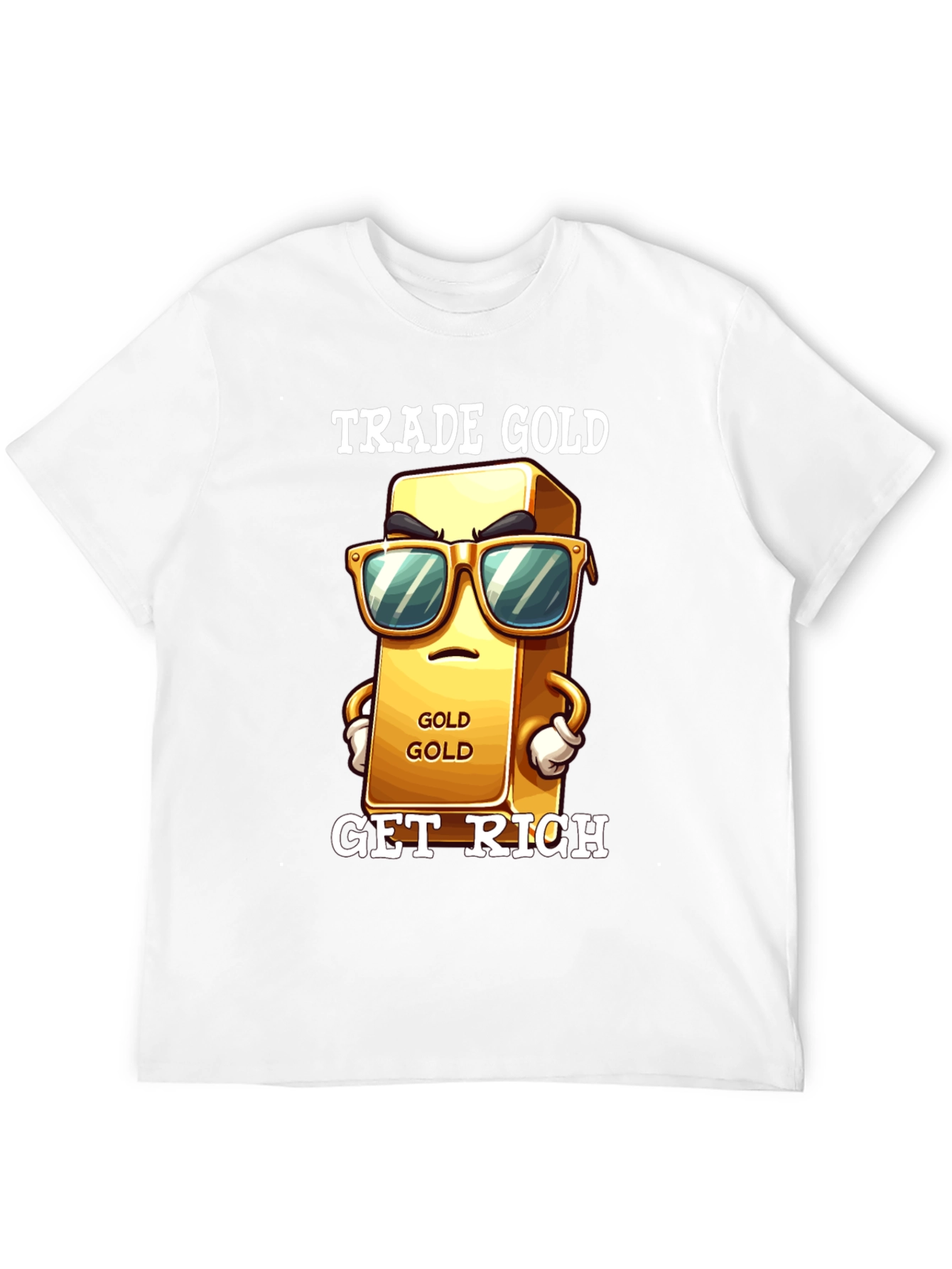Trade Gold Get Rich Graphic Tee