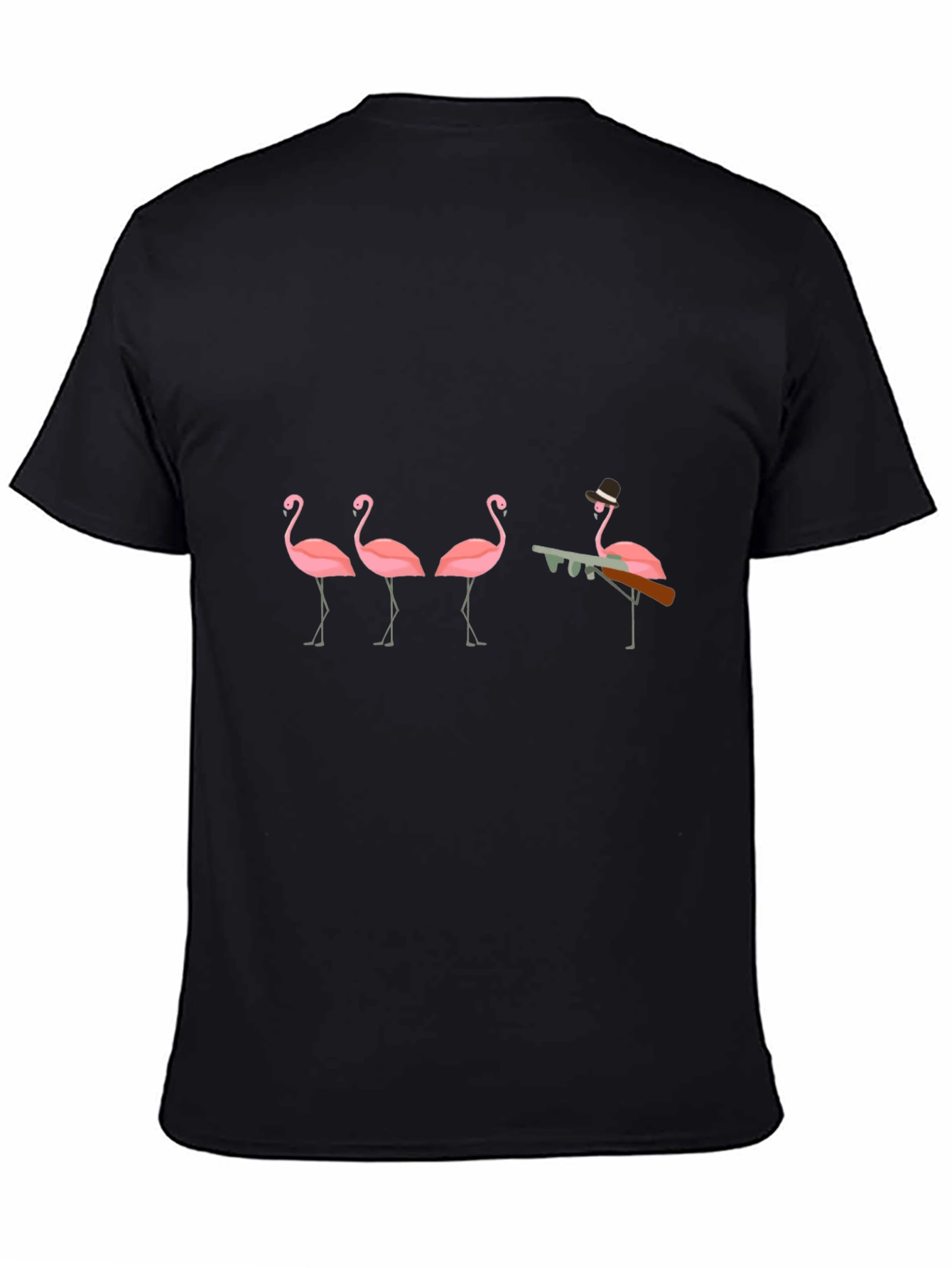 Flamingo Mafia T-Shirt - Gangster Birds!