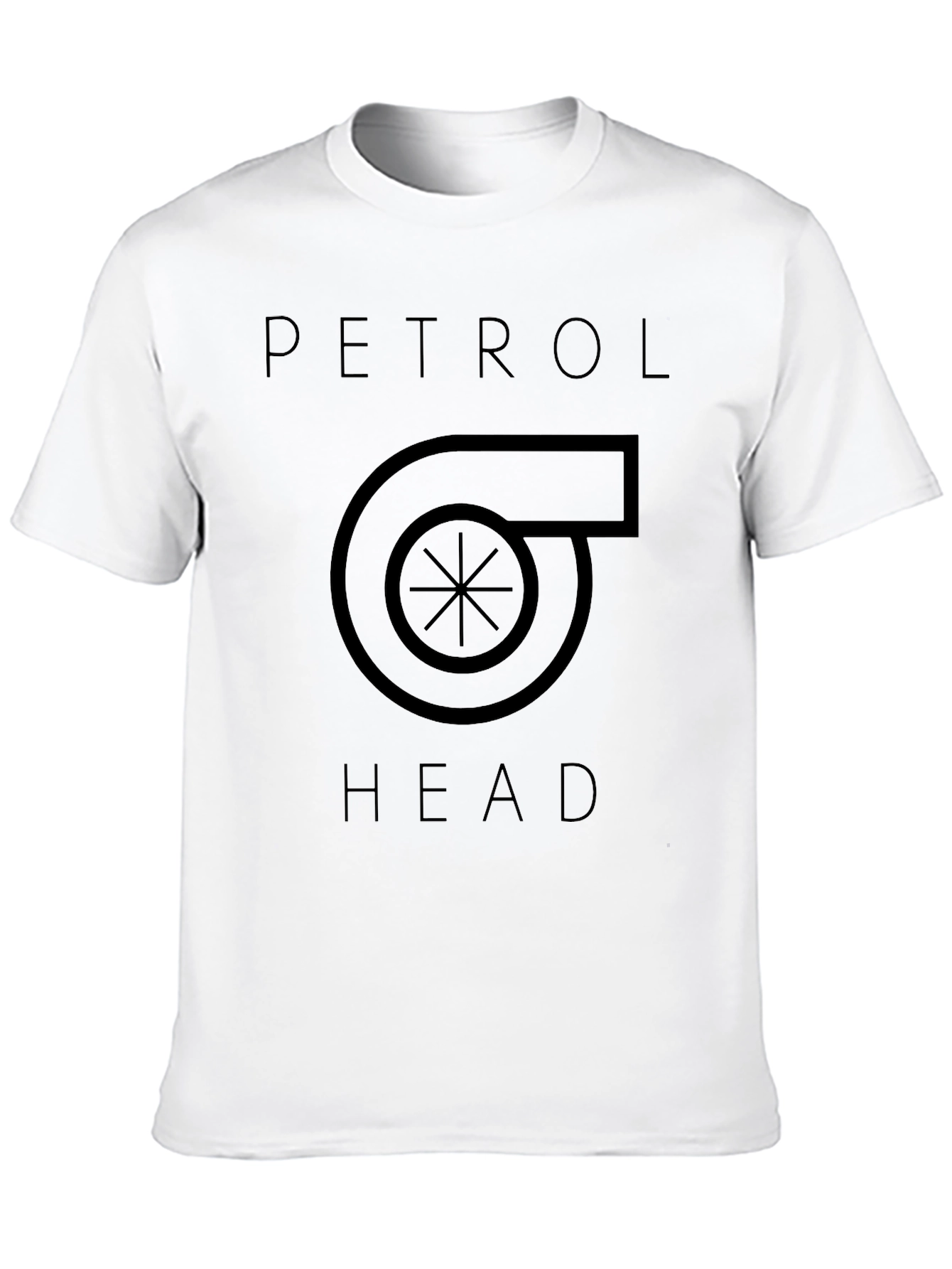 Petrol Head Turbo T-Shirt - Black