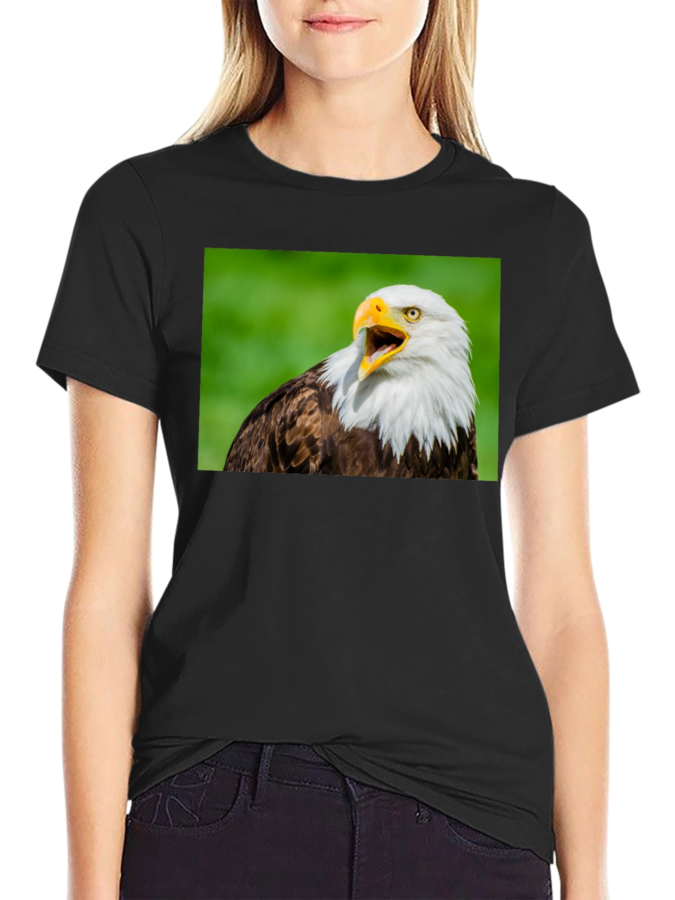 Eagle Graphic Tee - Patriotic Style