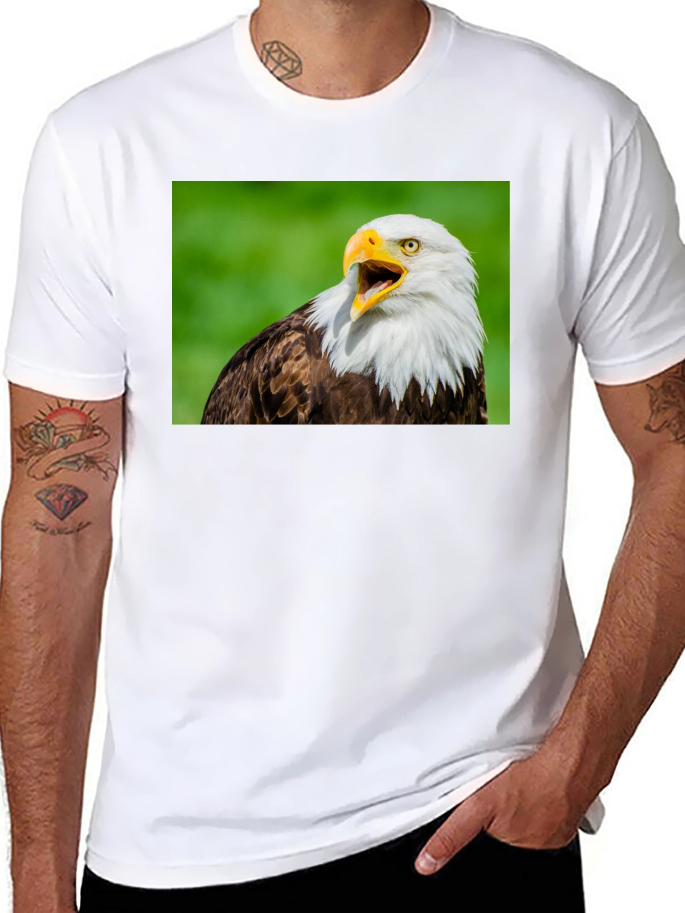 Eagle Graphic Tee - Patriotic Style