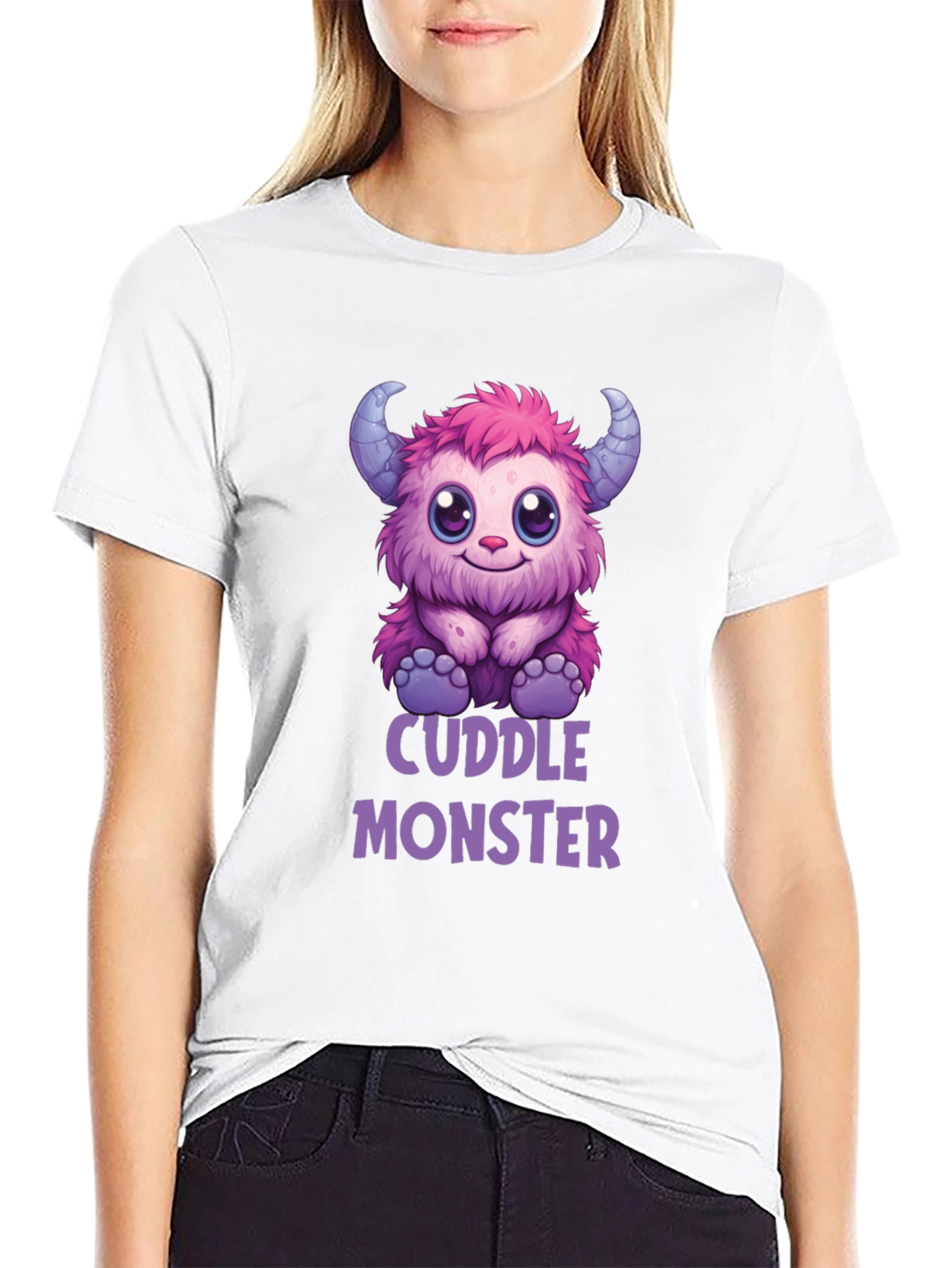 Cuddle Monster Graphic T-Shirt