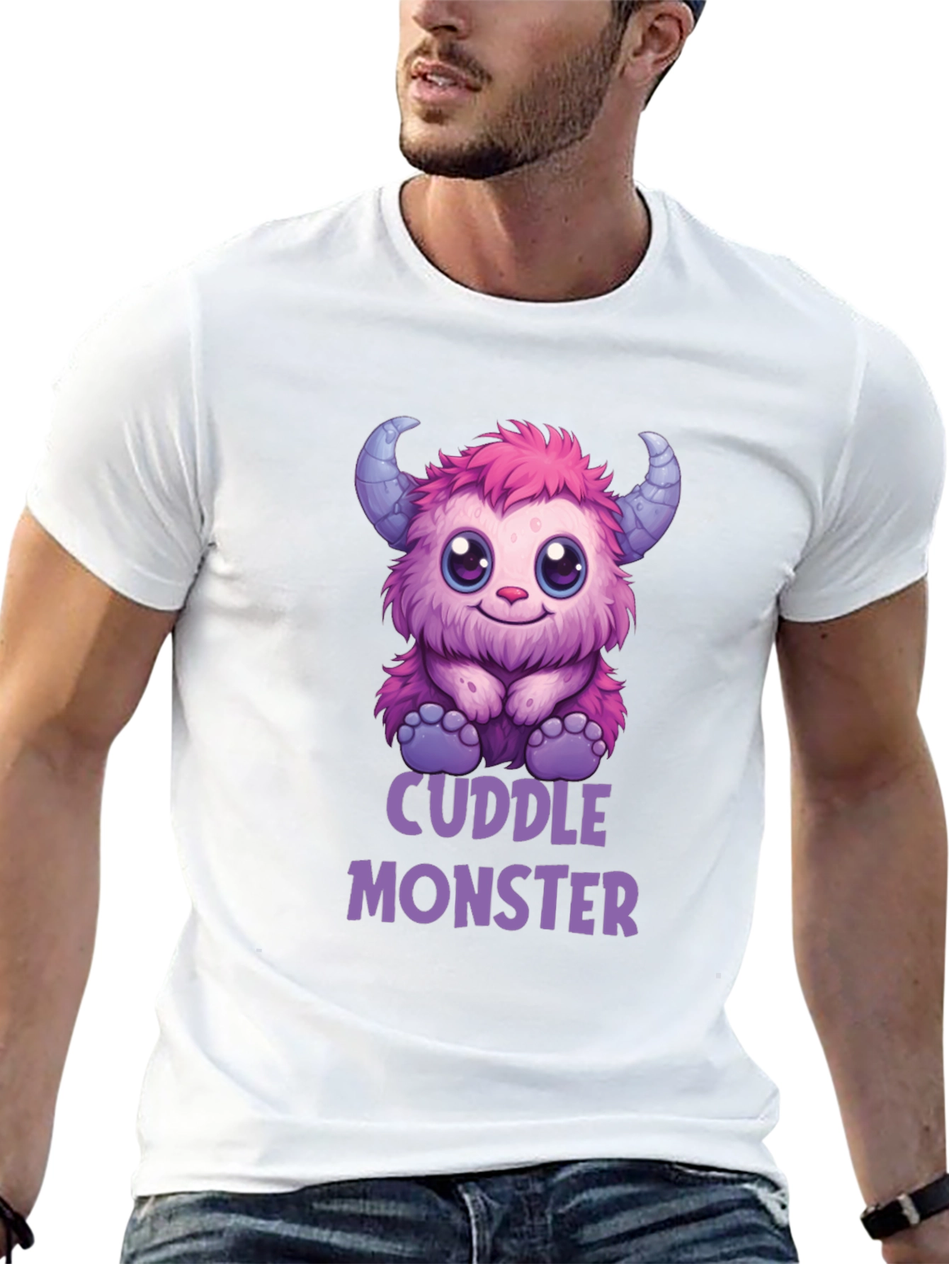 Cuddle Monster Graphic T-Shirt