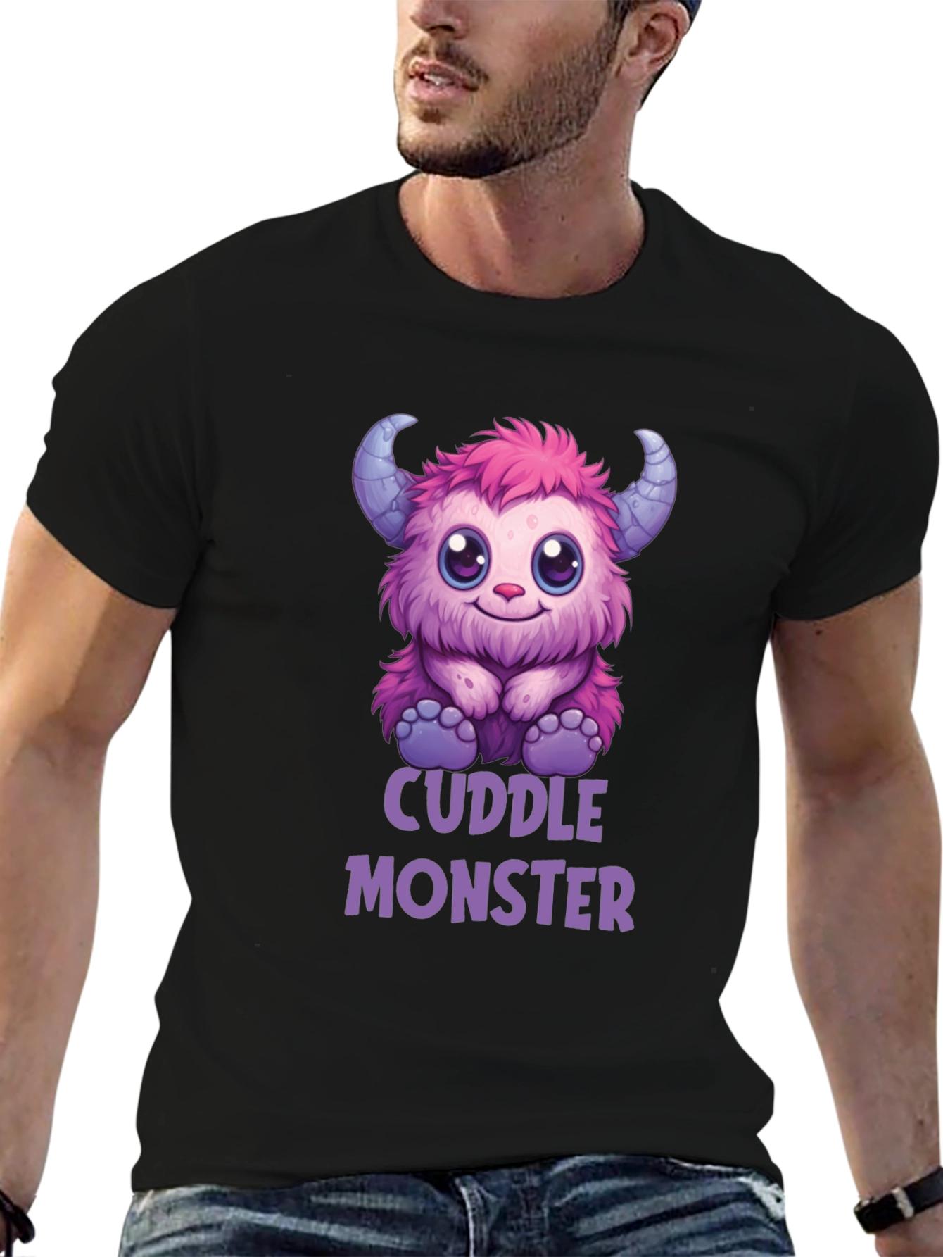 Cuddle Monster Graphic T-Shirt