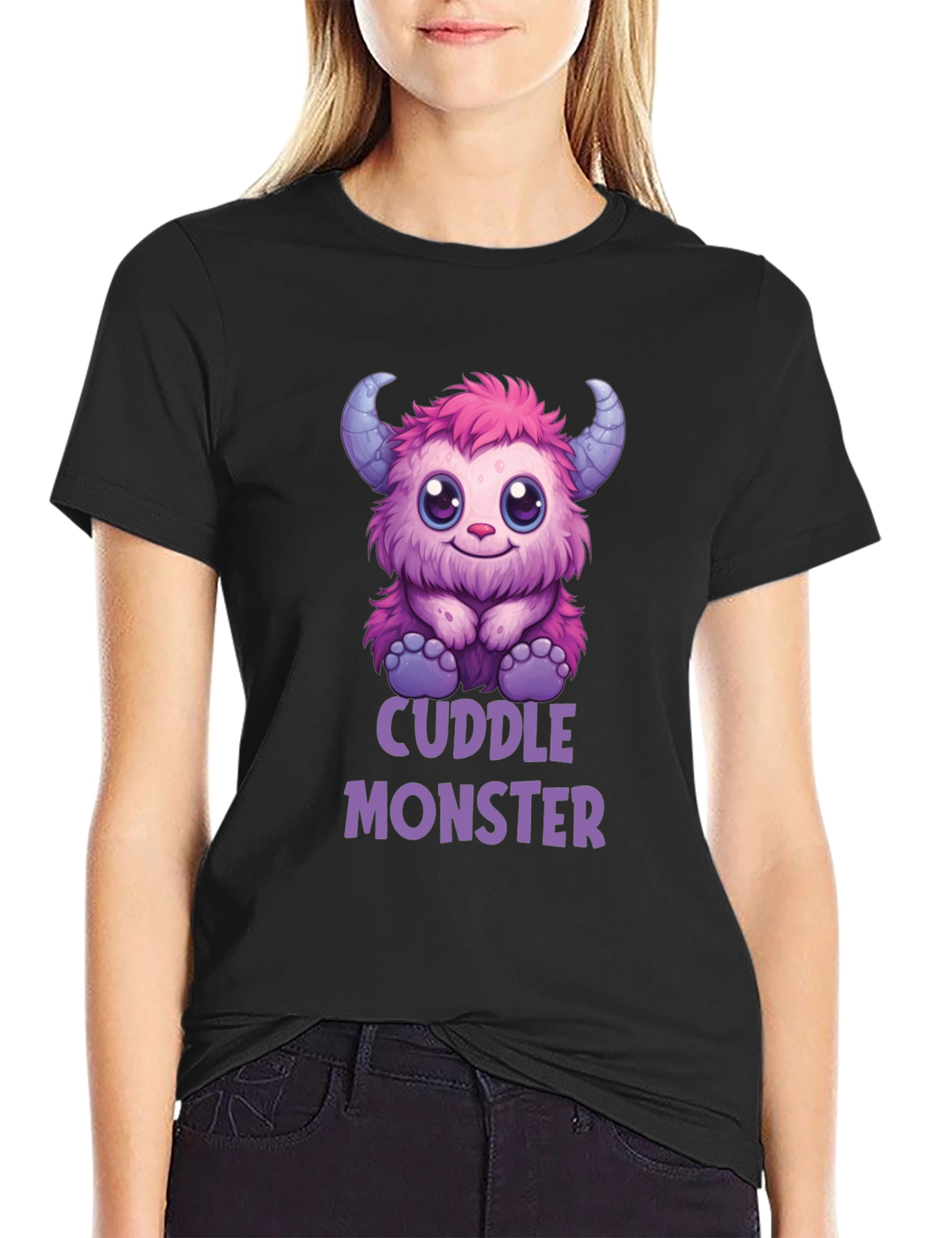 Cuddle Monster Graphic T-Shirt