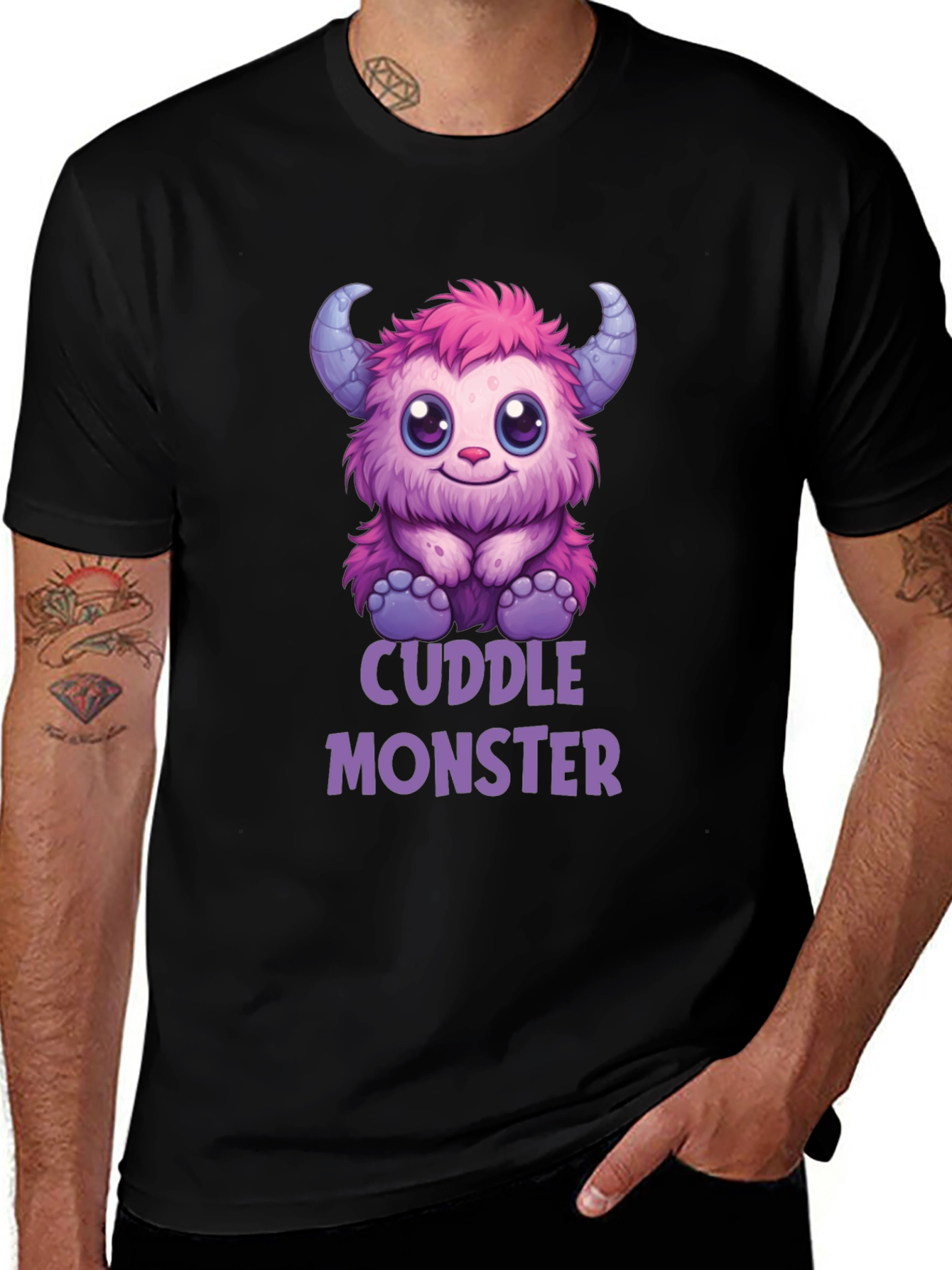 Cuddle Monster Graphic T-Shirt