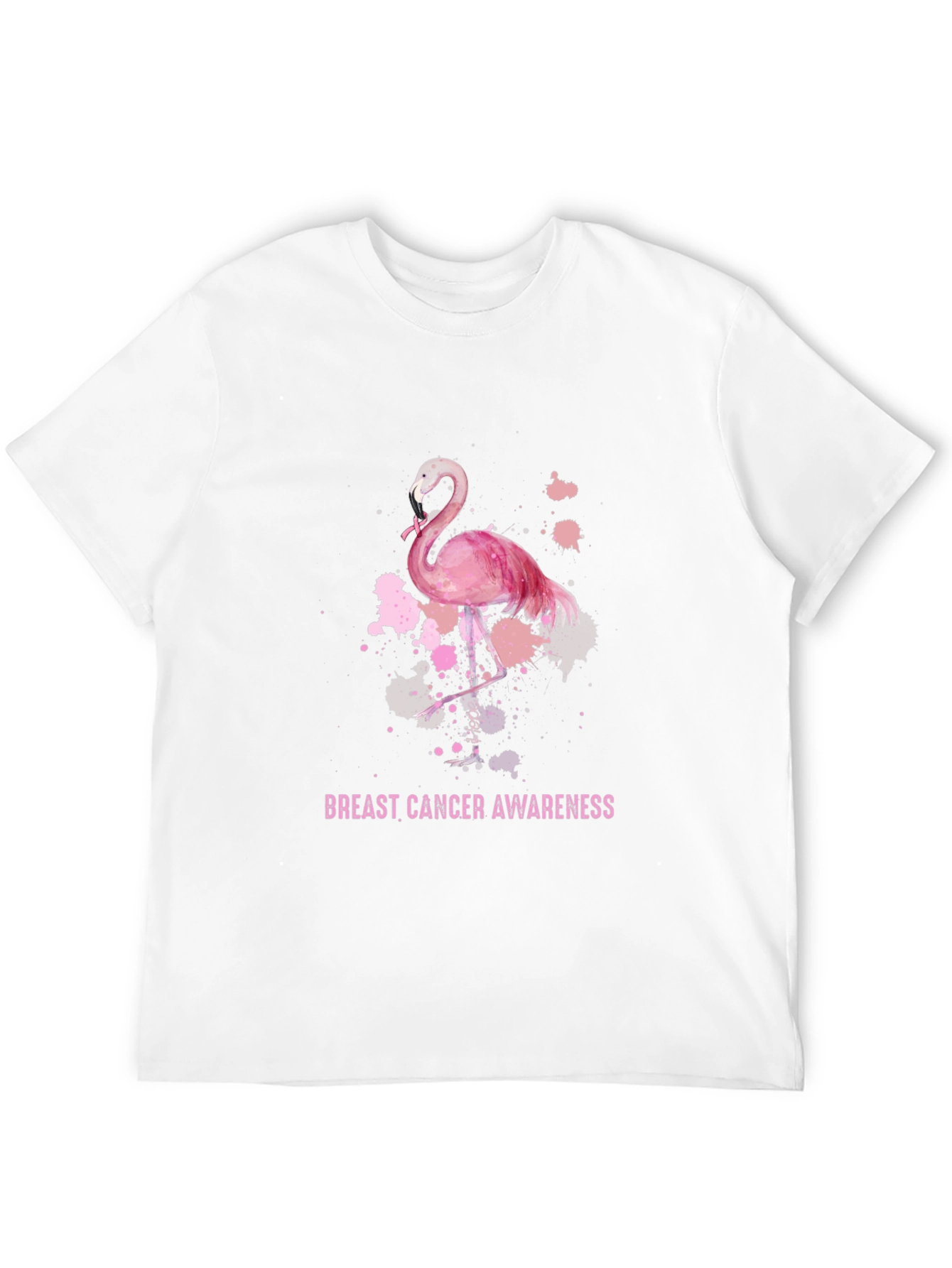 Breast Cancer Awareness Flamingo T-Shirt
