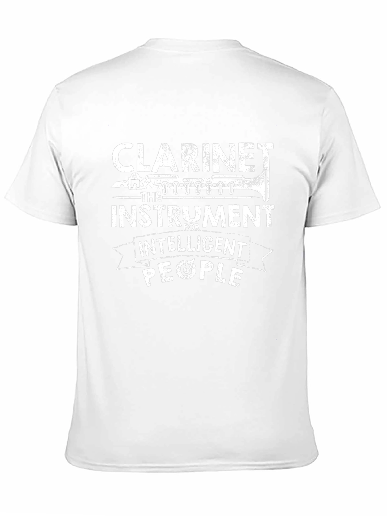 Clarinet T-Shirt - Instrument for Intelligent People