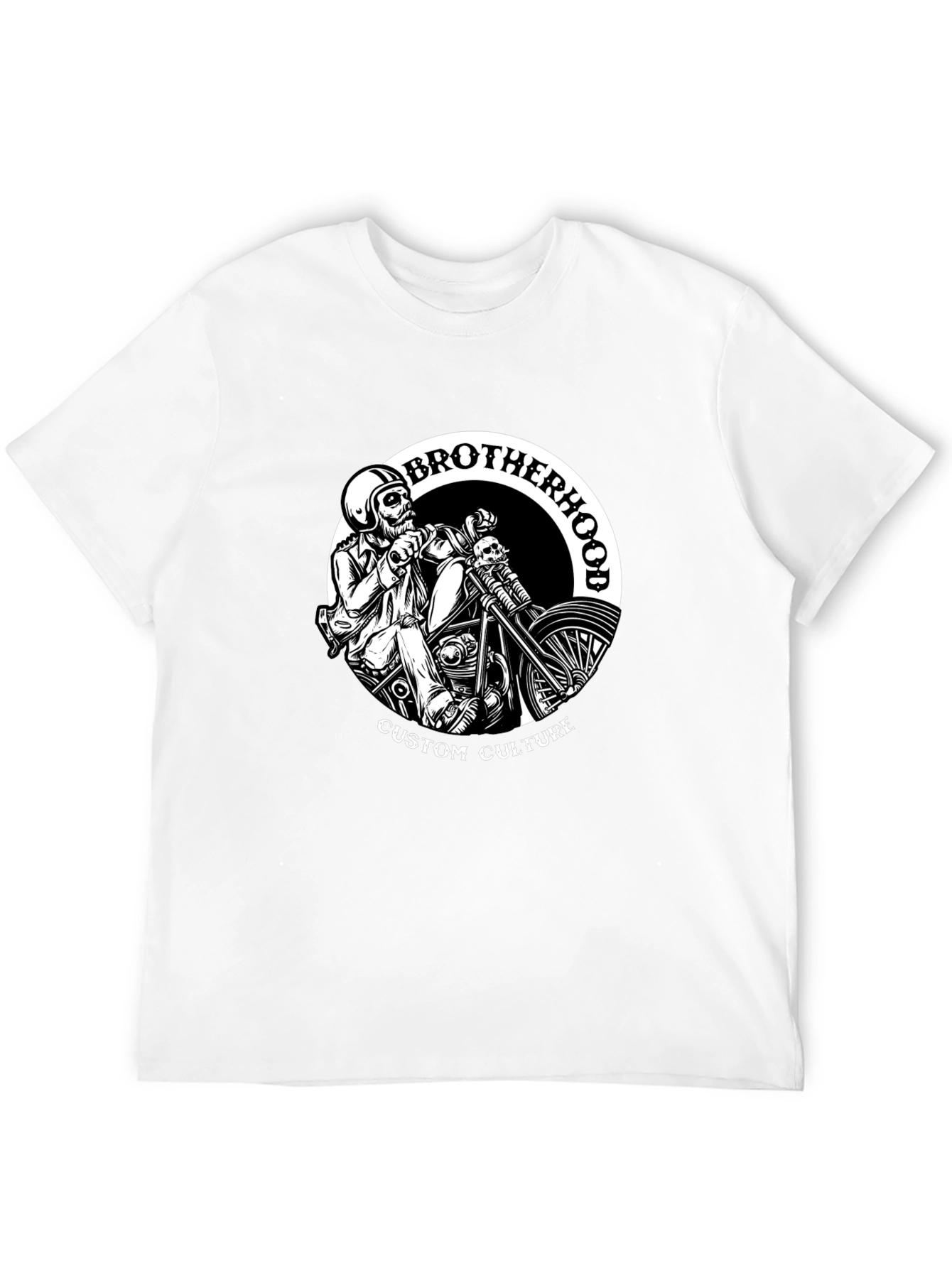 Brotherhood Custom Culture Black Graphic T-Shirt
