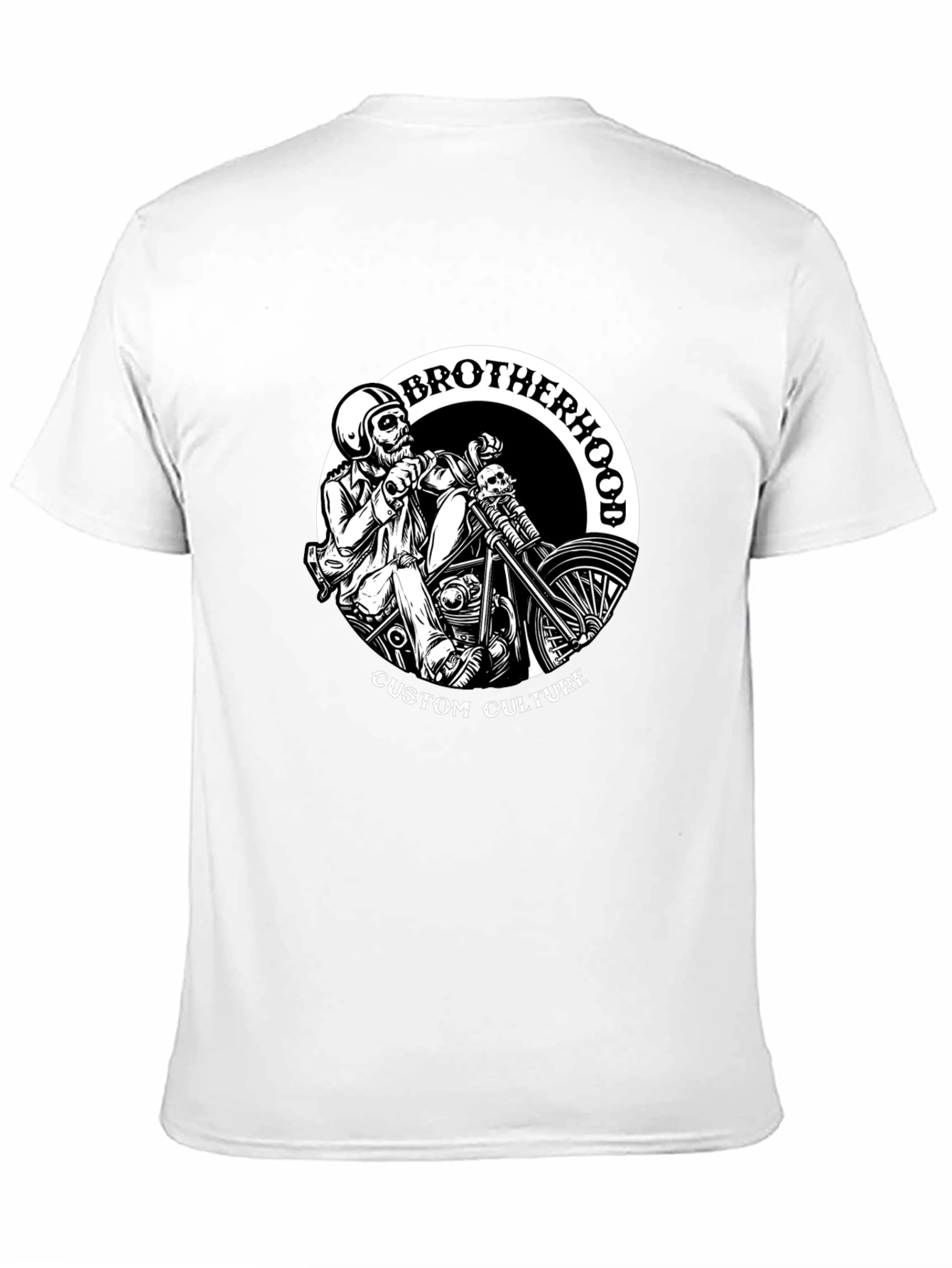 Brotherhood Custom Culture Black Graphic T-Shirt