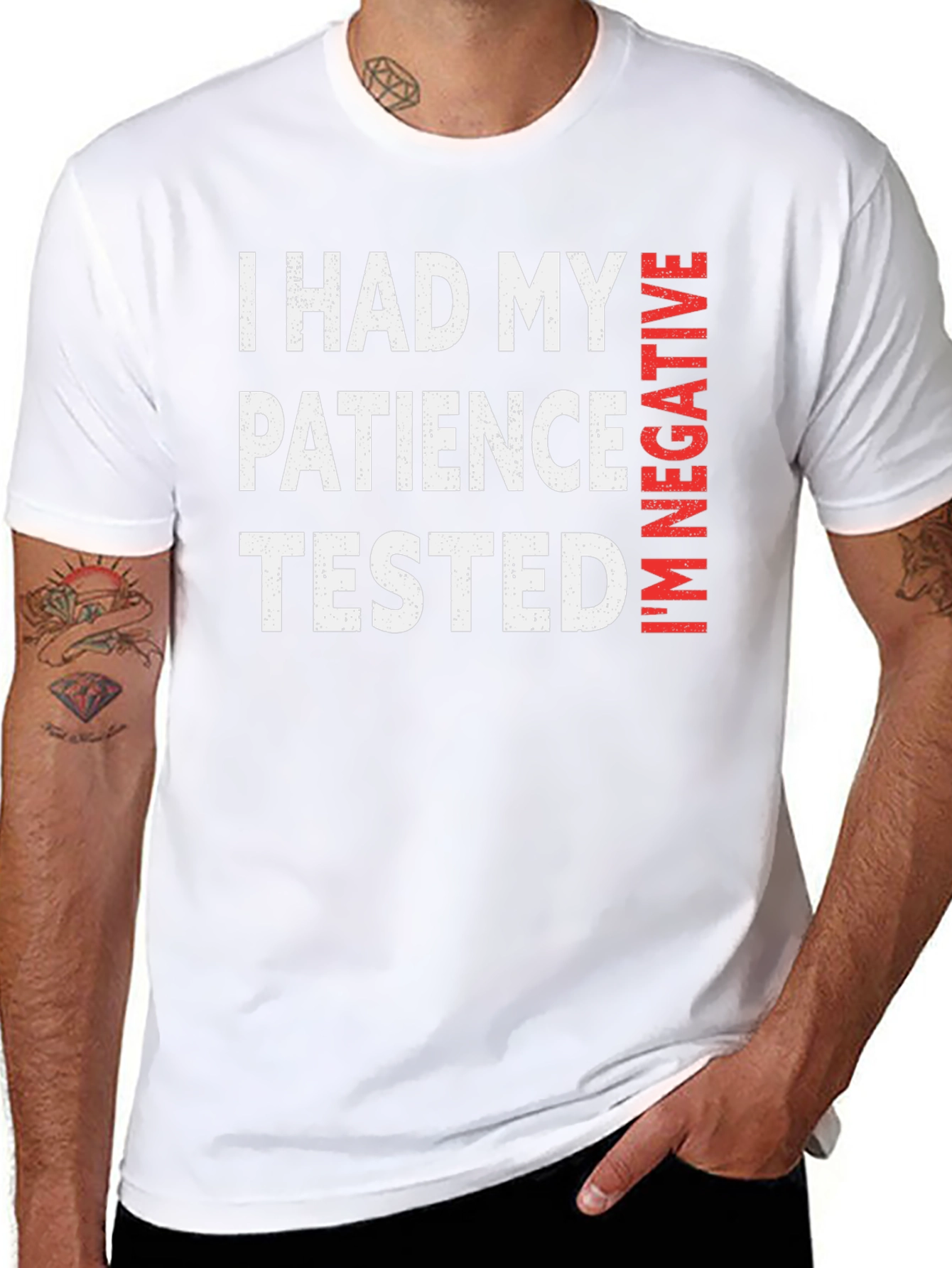 Patience Tested T-Shirt - Funny Sarcastic Tee