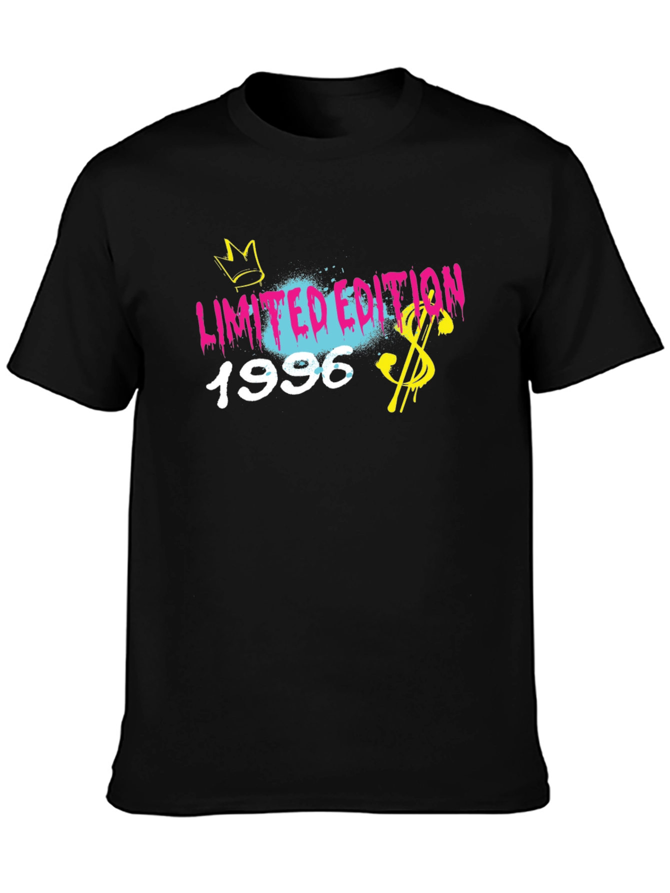 Limited Edition 1996 Graphic Tee - Black