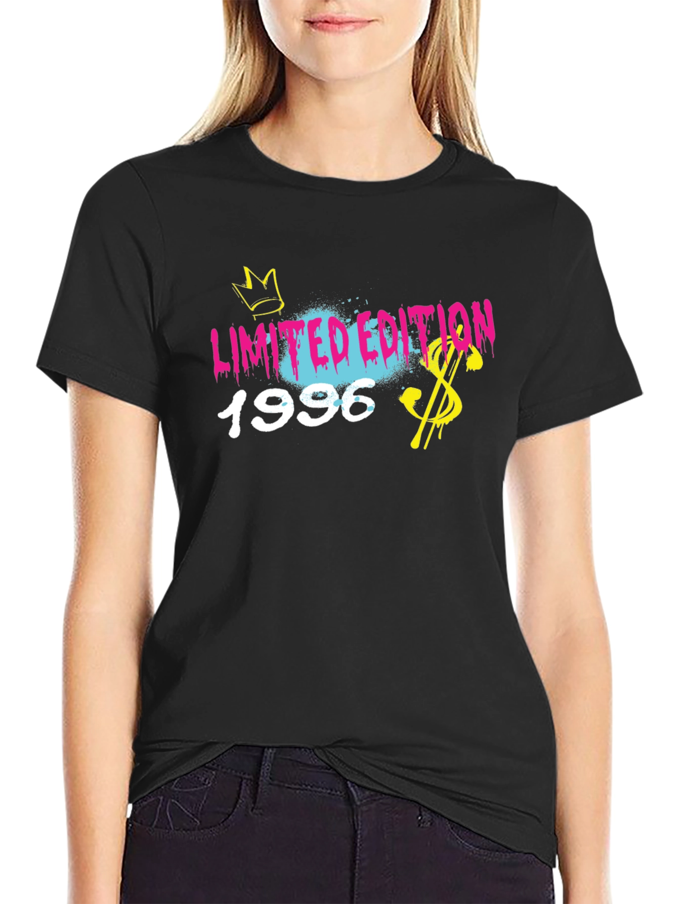 Limited Edition 1996 Graphic Tee - Black