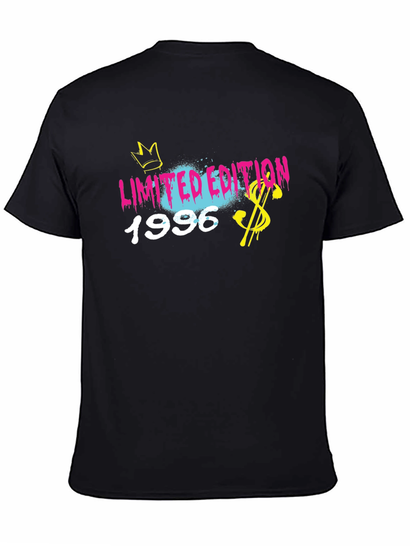 Limited Edition 1996 Graphic Tee - Black