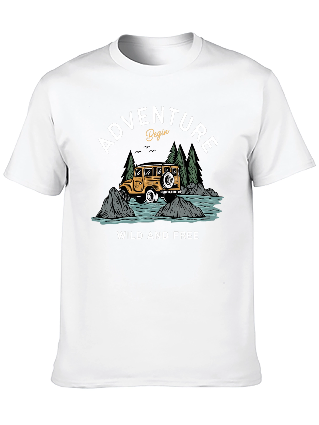 Adventure Begins Graphic Tee