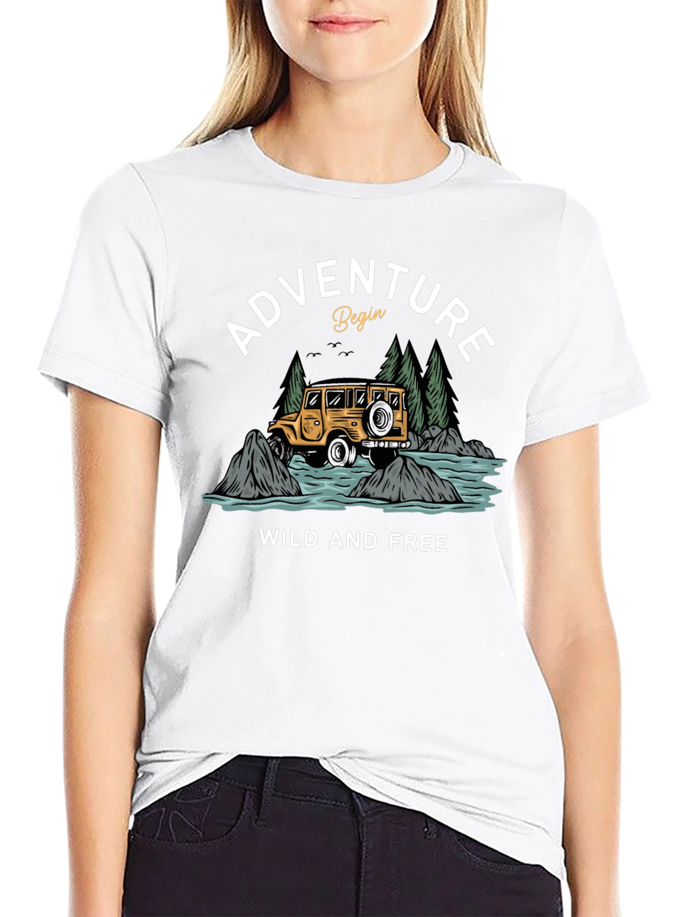 Adventure Begins Graphic Tee