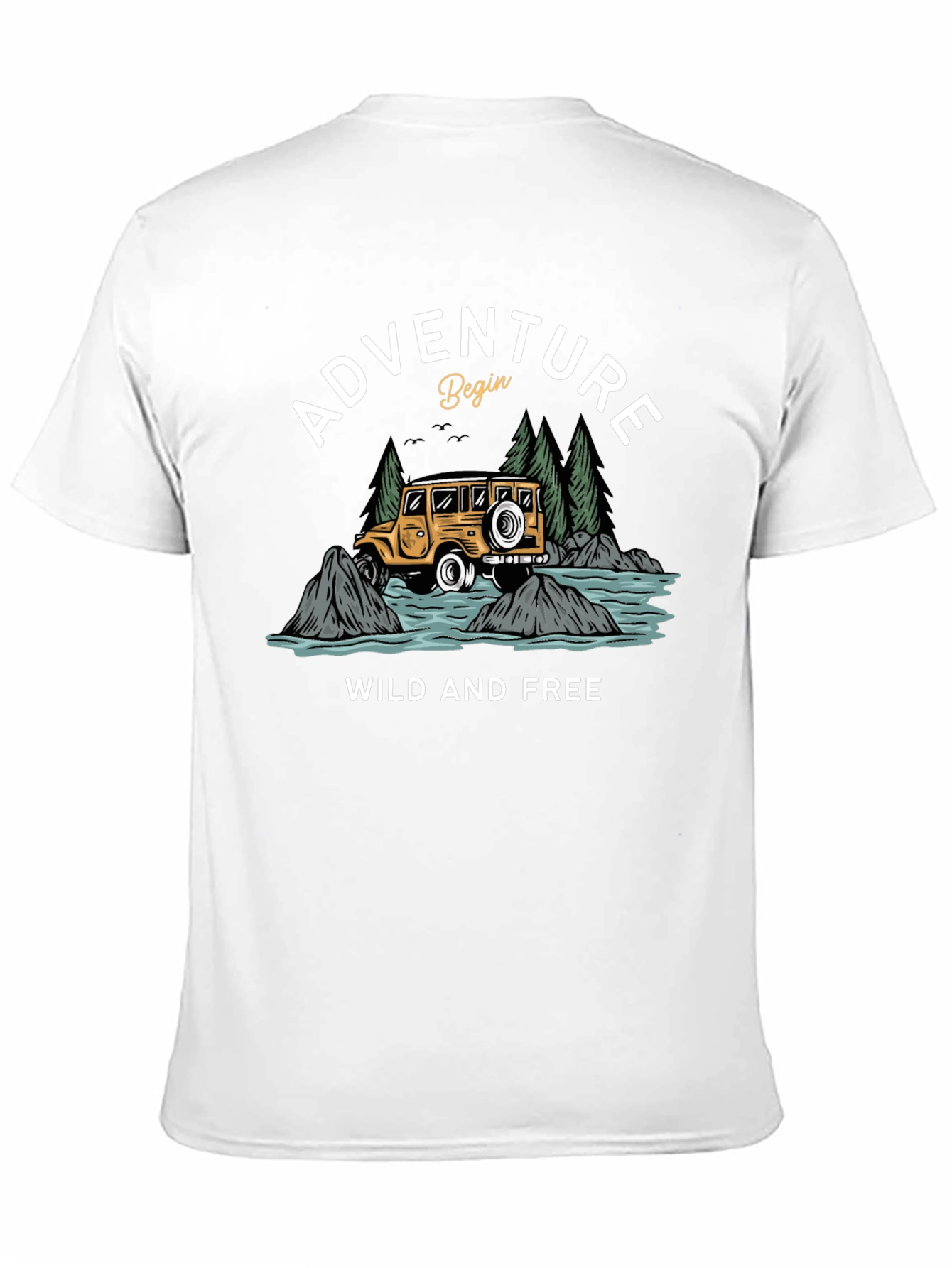 Adventure Begins Graphic Tee