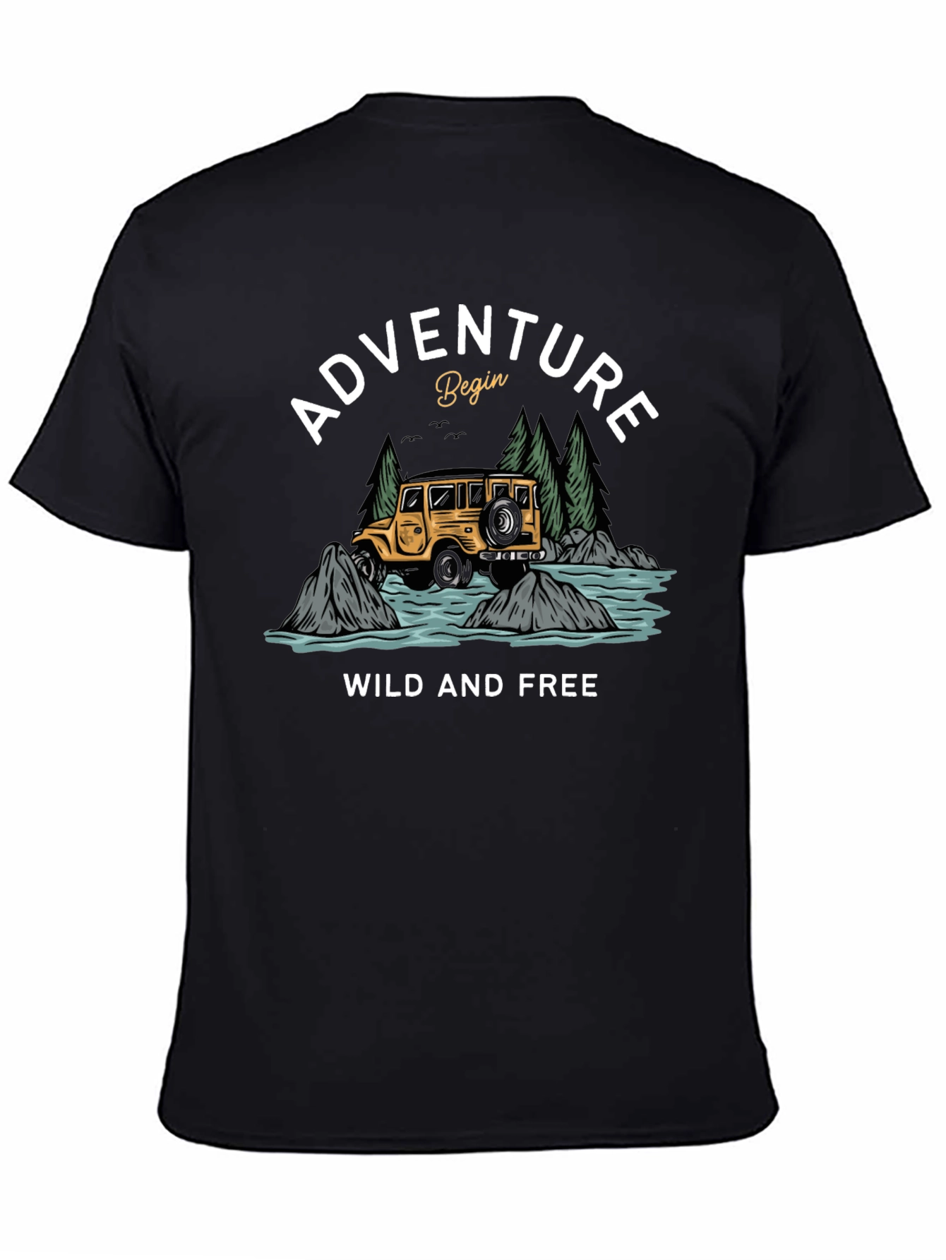 Adventure Begins Graphic Tee