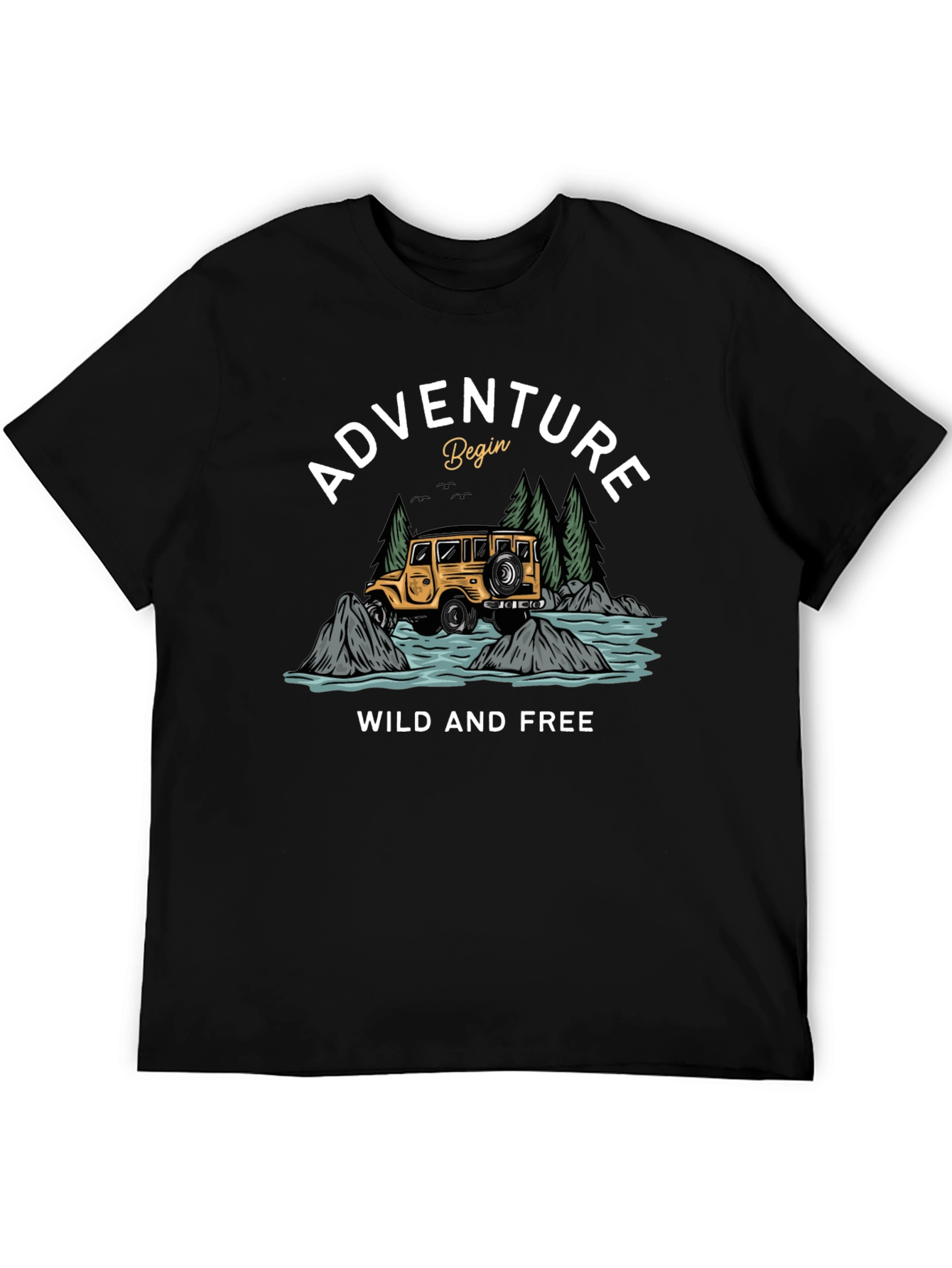 Adventure Begins Graphic Tee