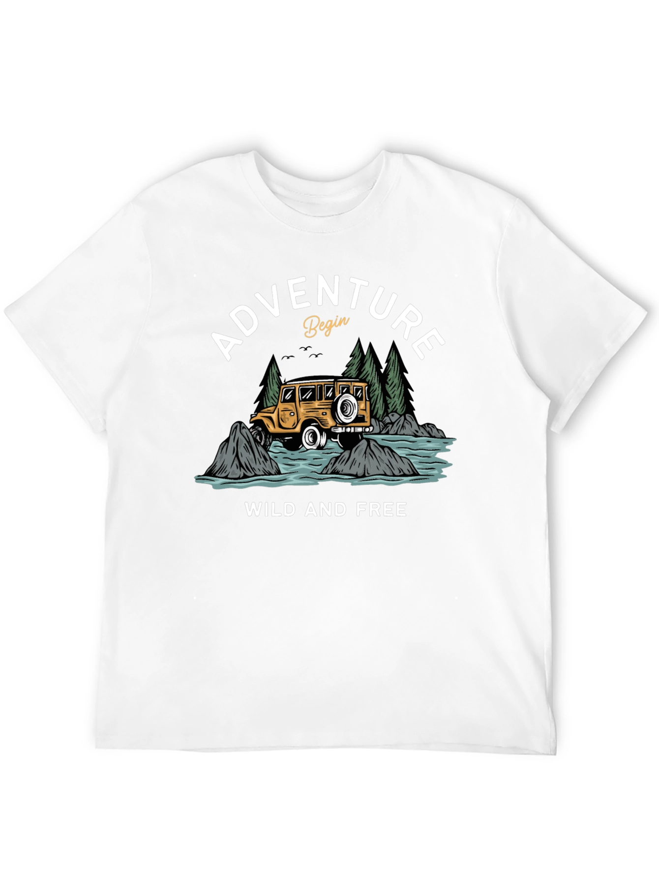 Adventure Begins Graphic Tee