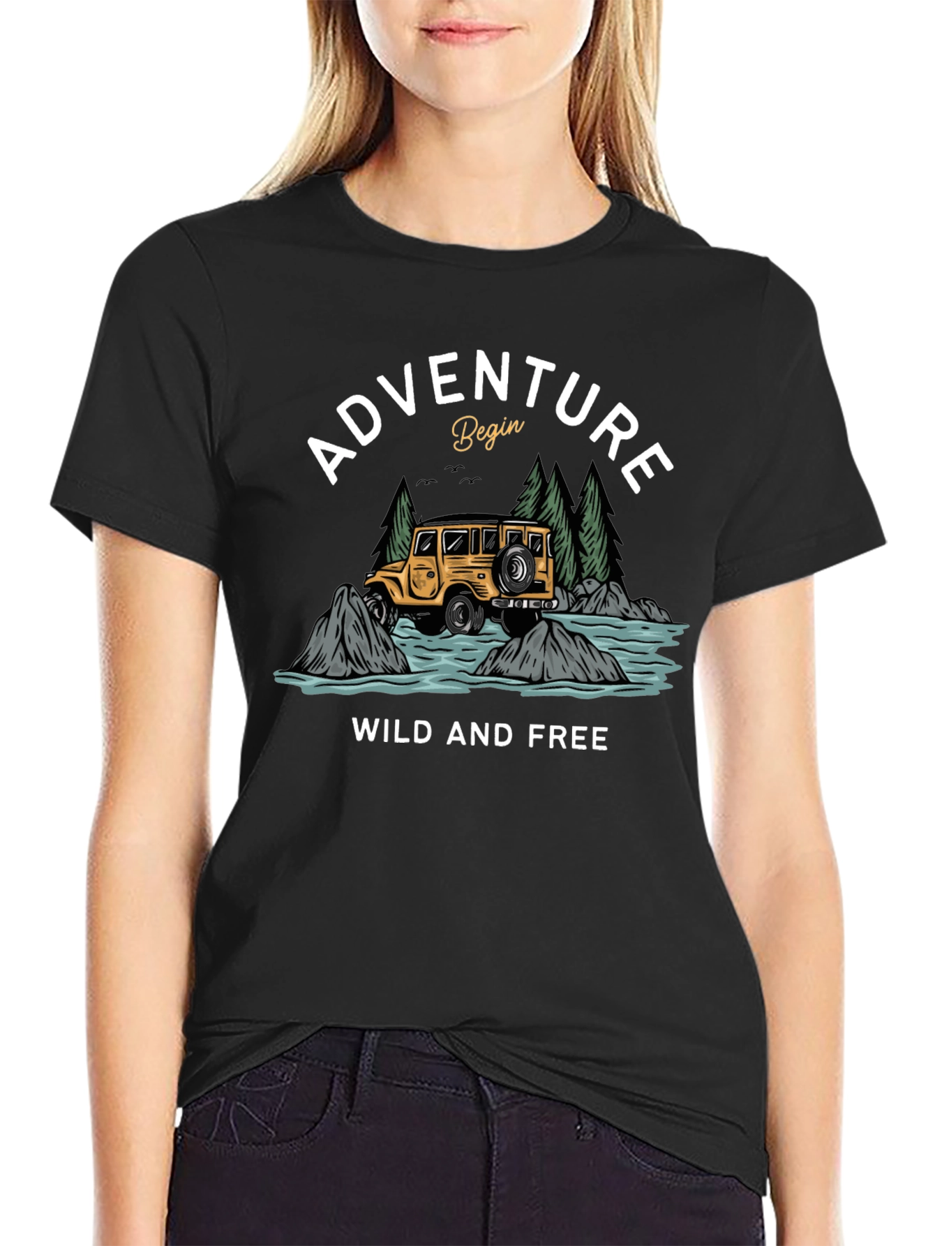 Adventure Begins Graphic Tee