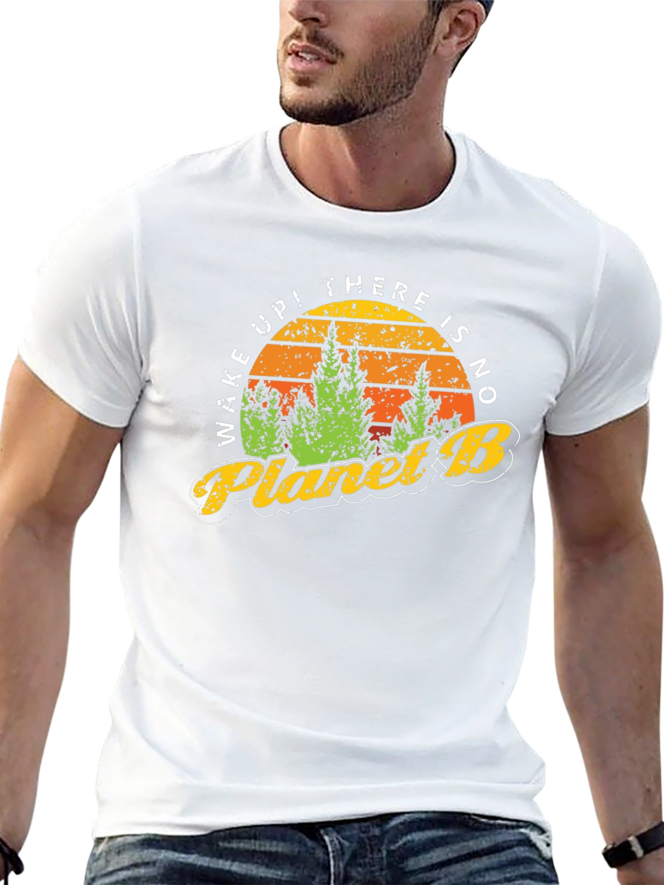 Eco-Friendly Planet B Graphic Tee