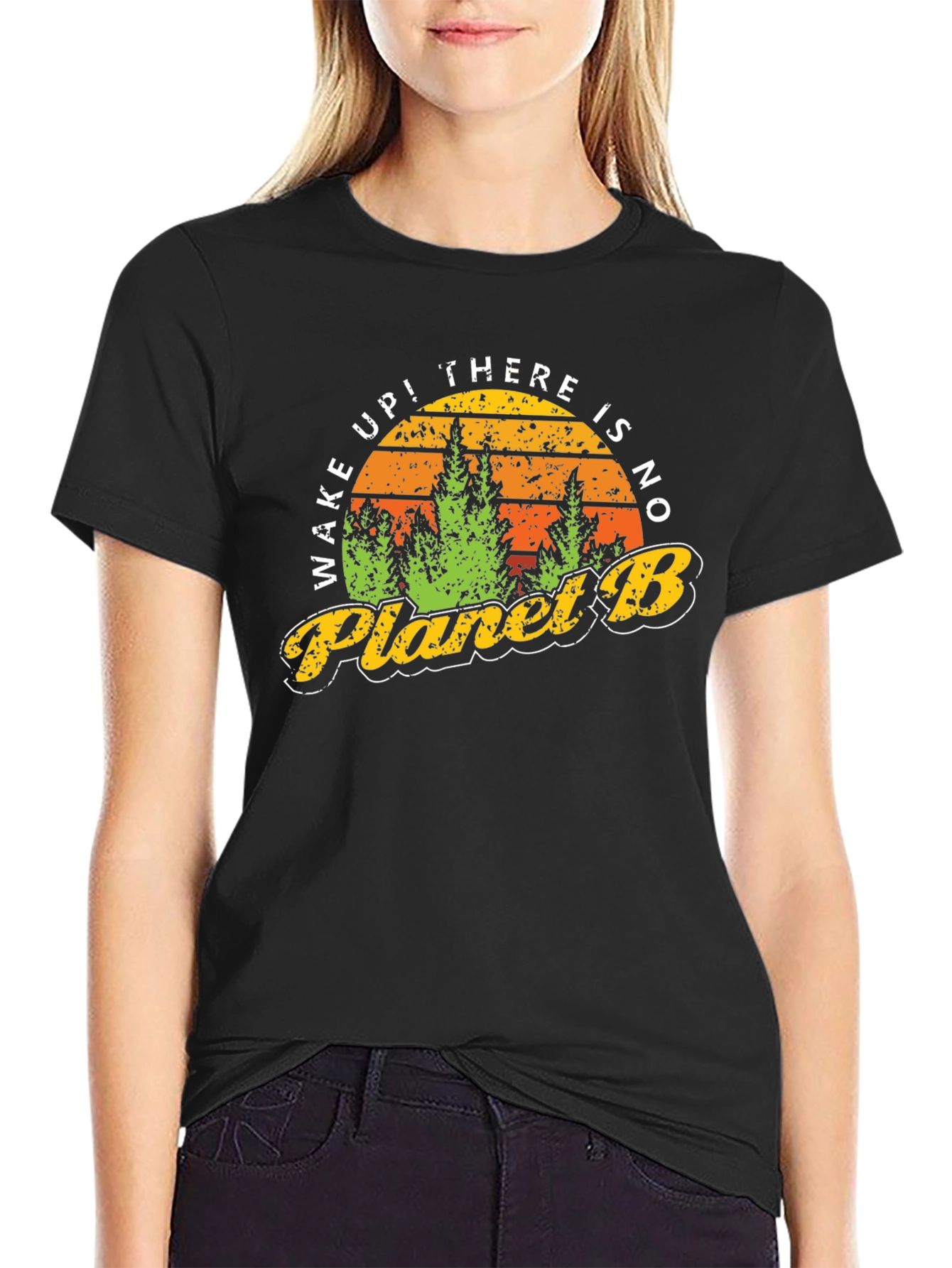 Eco-Friendly Planet B Graphic Tee