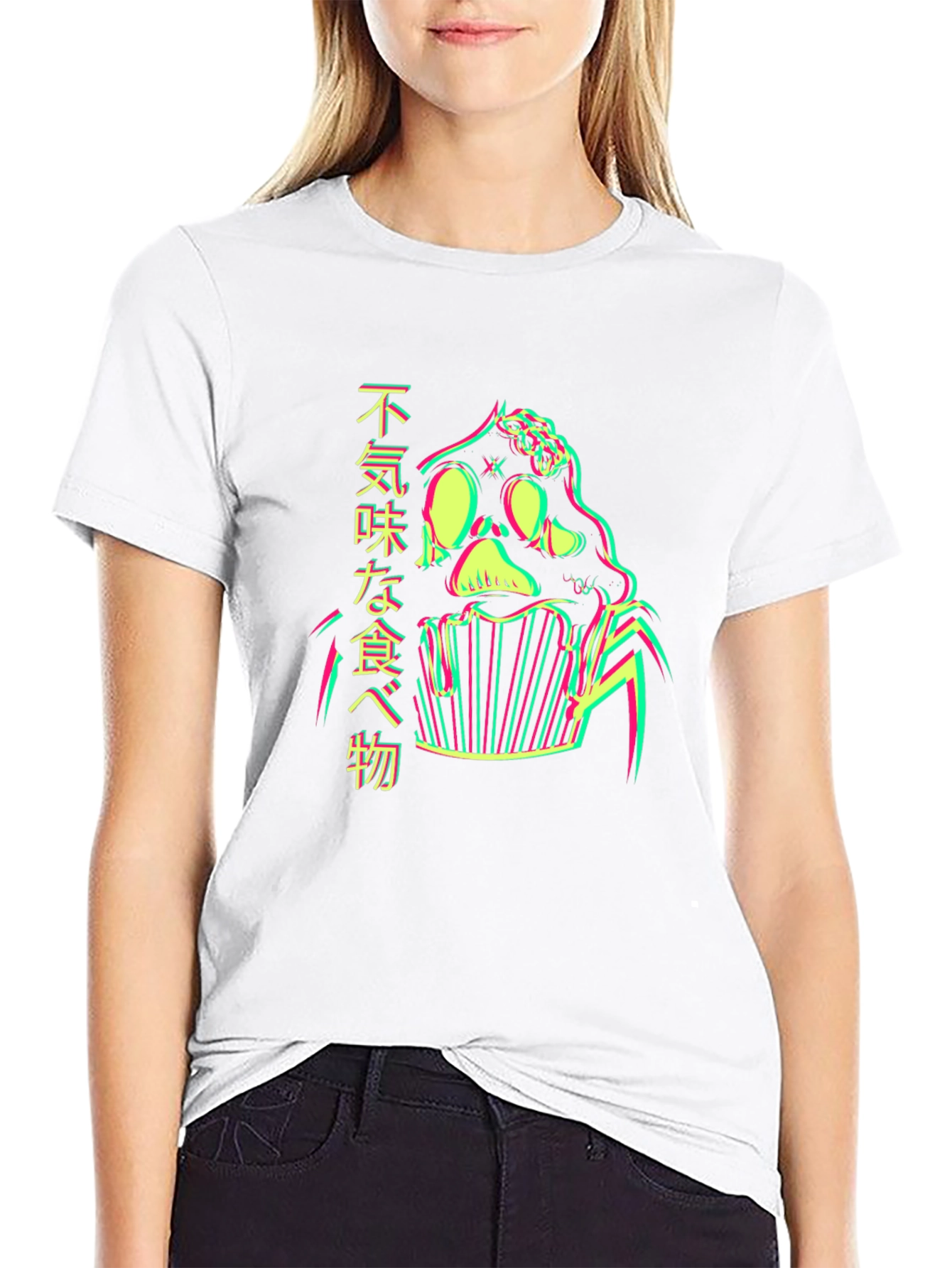 Zombie Cupcake Graphic T-Shirt