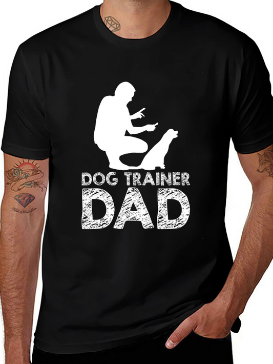 Dog Trainer Dad T-Shirt - Perfect Gift for Dog Lovers