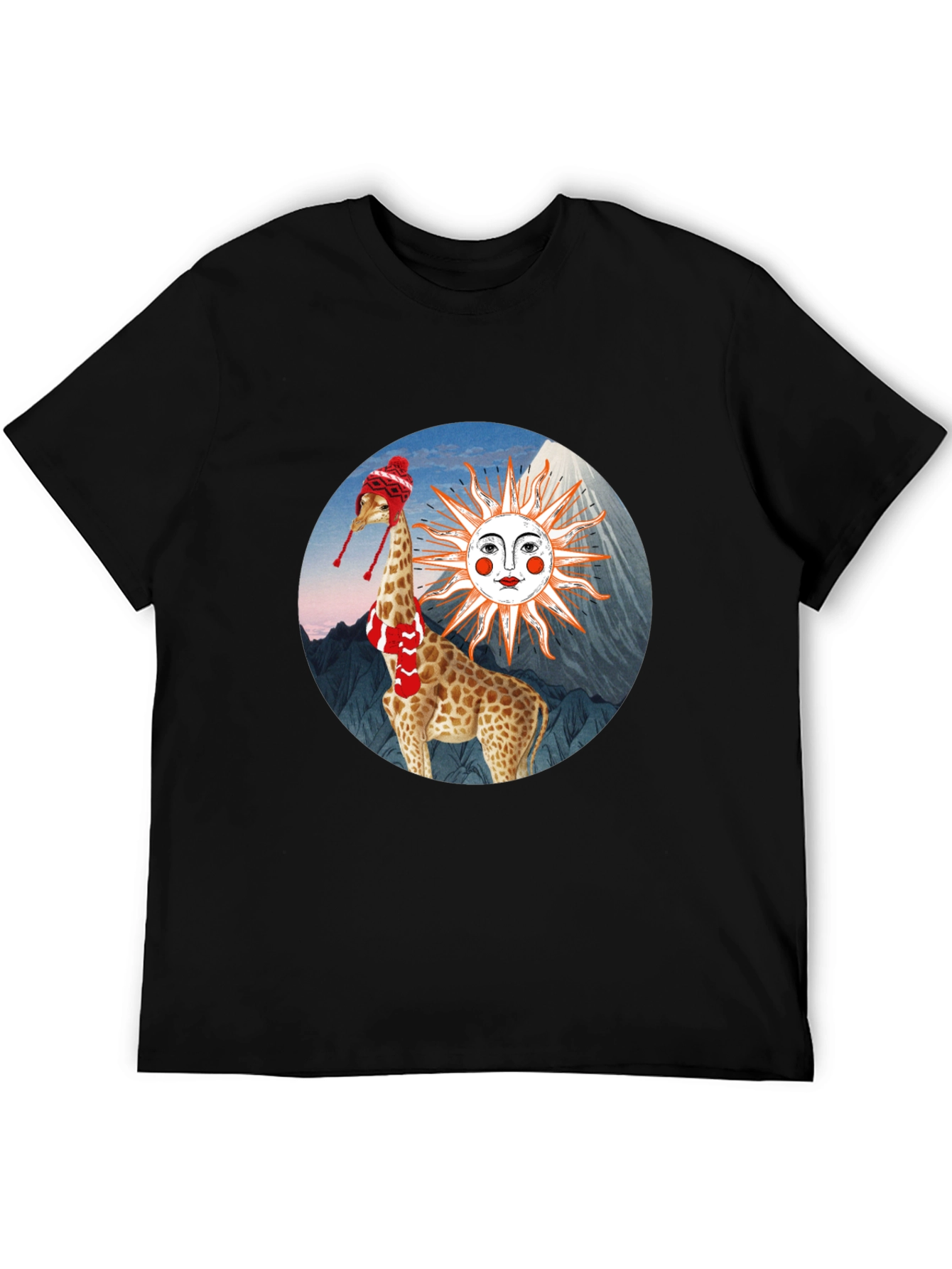 Whimsical Giraffe T-Shirt
