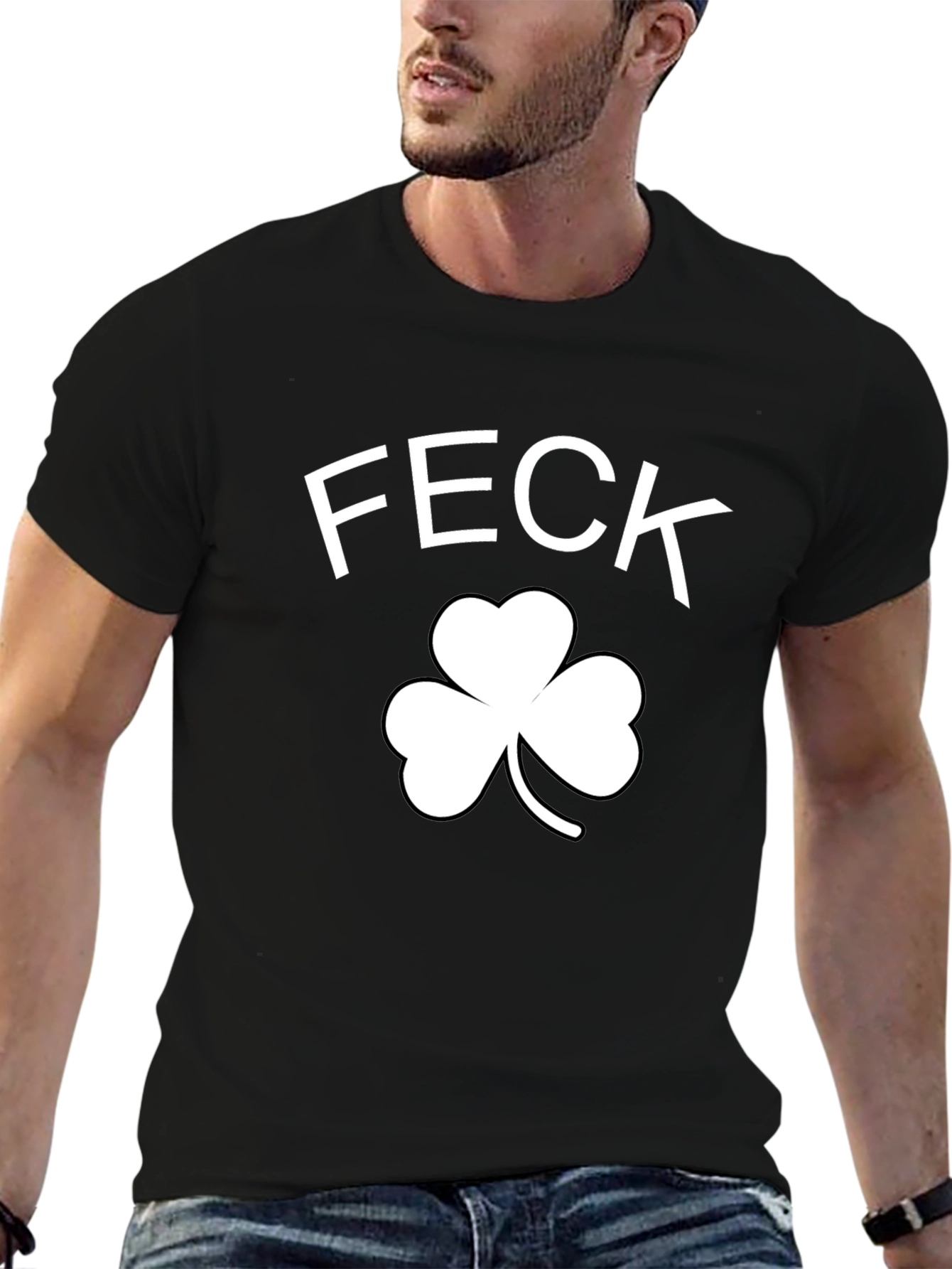 Feck Shamrock Graphic T-Shirt - St. Patricks Day
