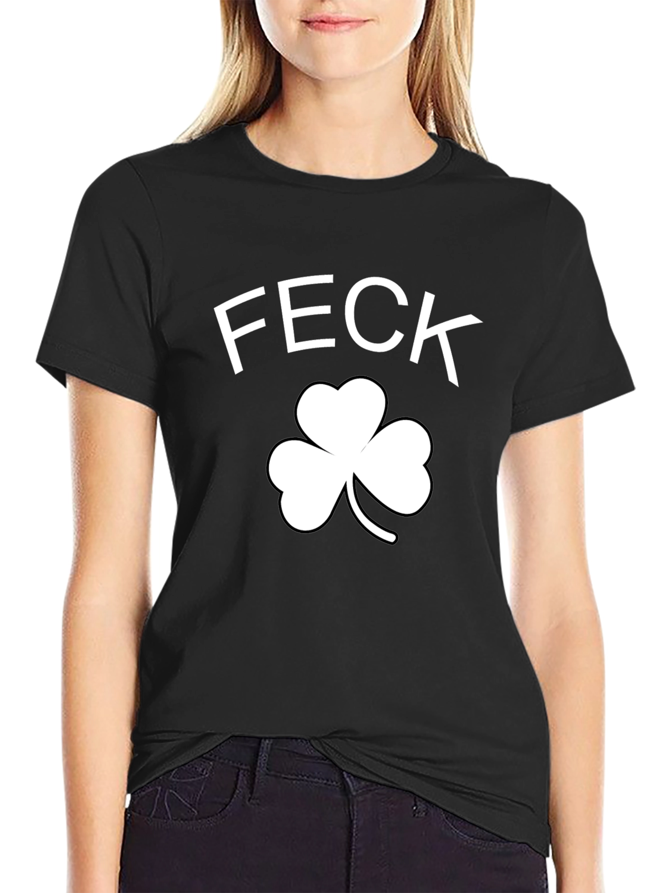 Feck Shamrock Graphic T-Shirt - St. Patricks Day