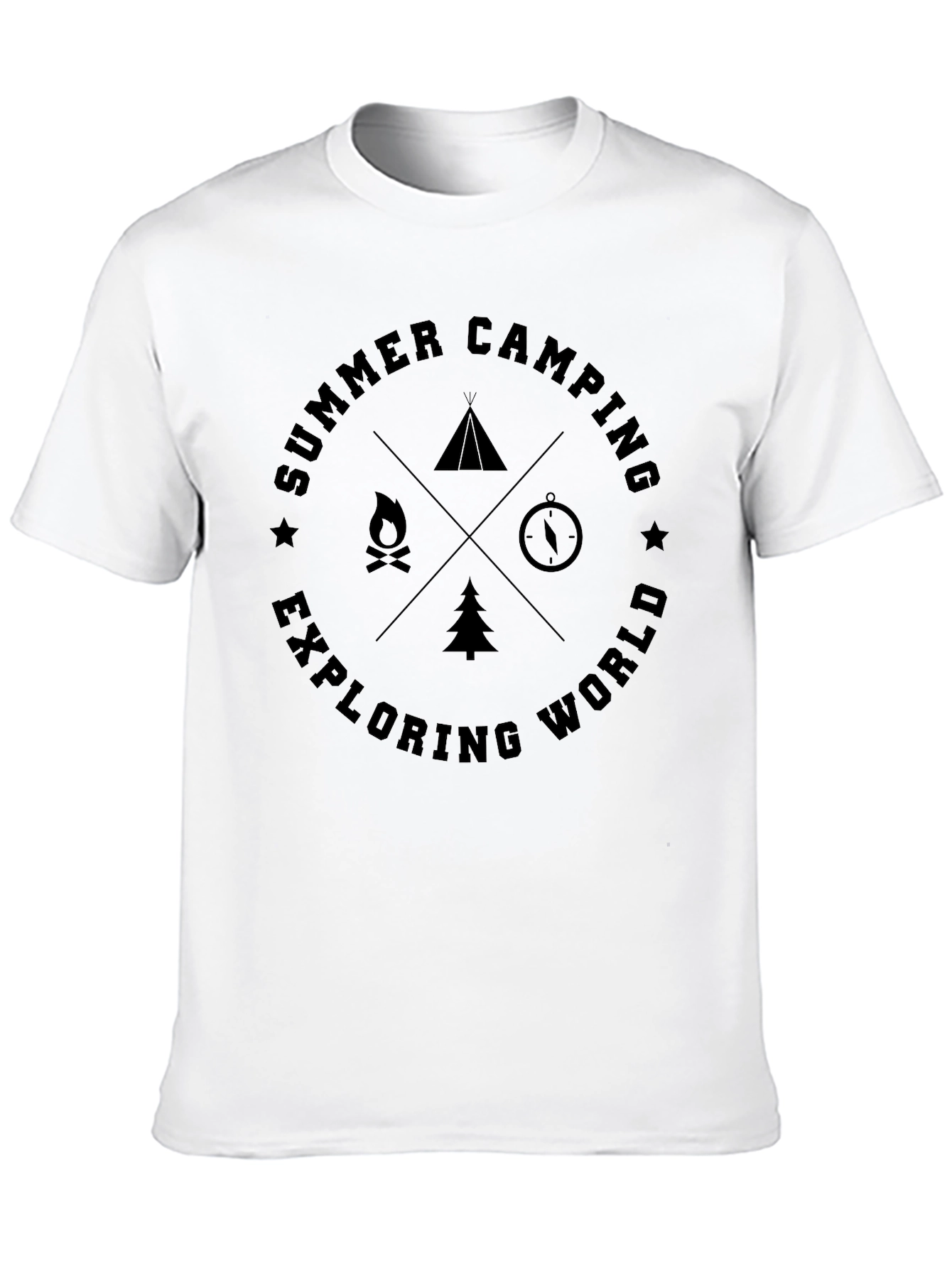 Summer Camping T-Shirt: Explore the World!