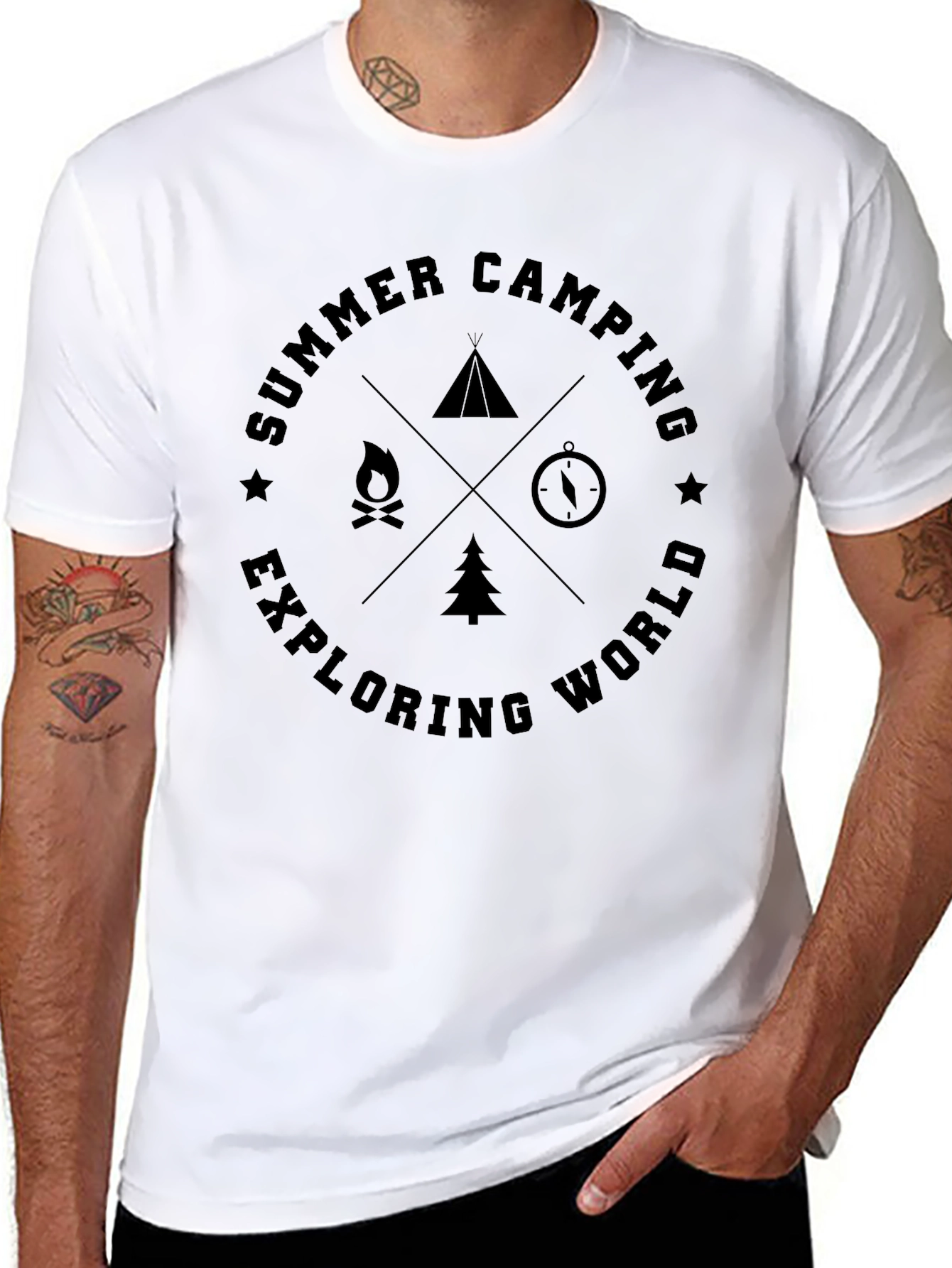 Summer Camping T-Shirt: Explore the World!