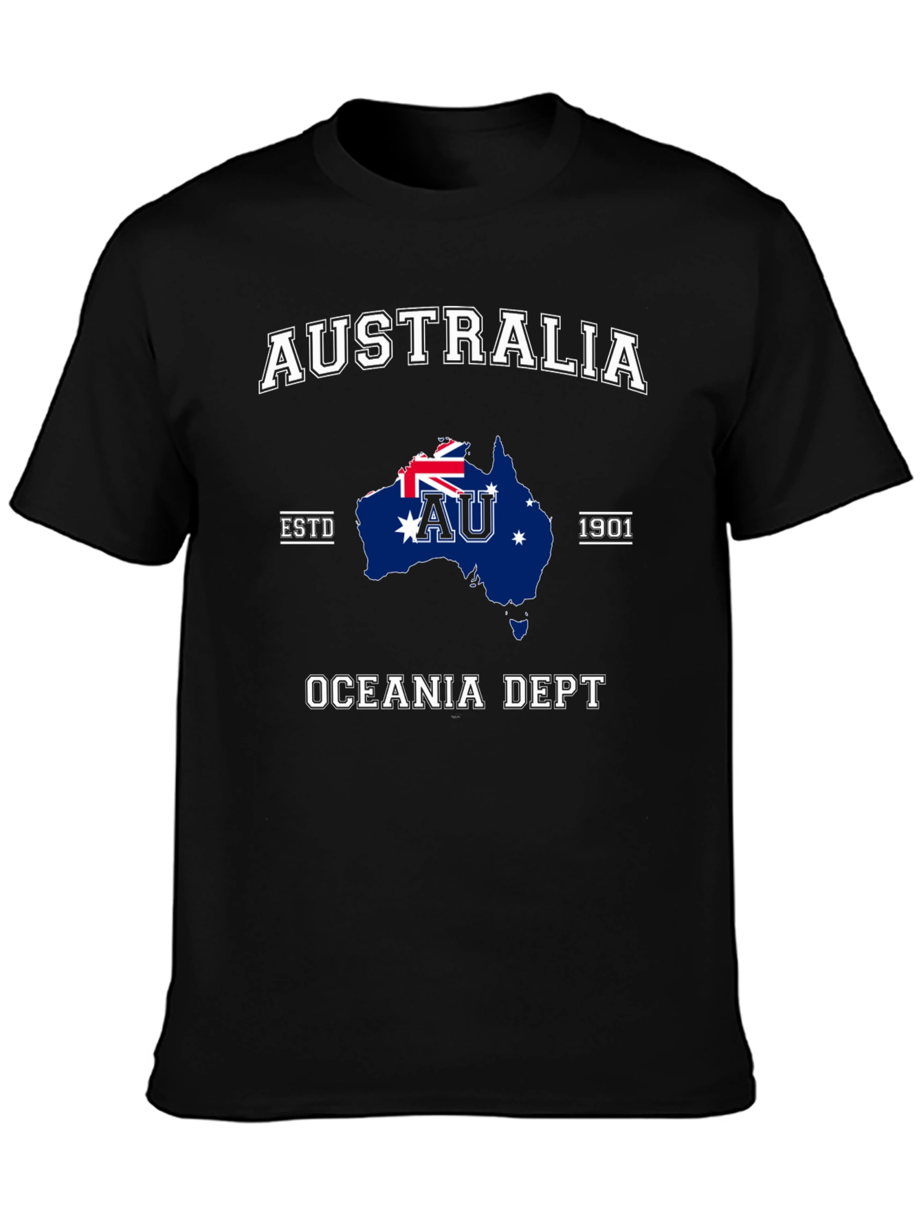 Australia Oceania Dept Black T-Shirt