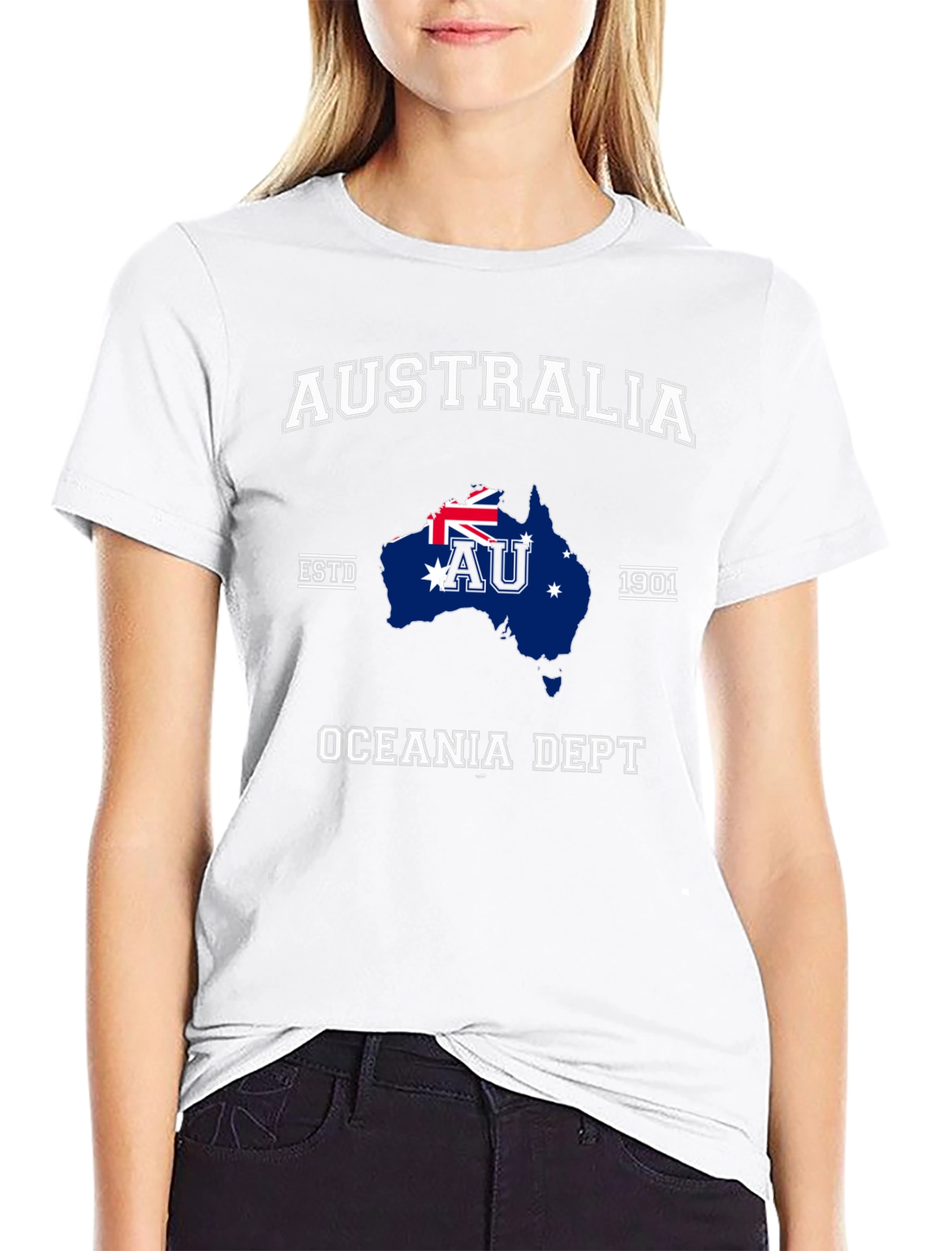 Australia Oceania Dept Black T-Shirt