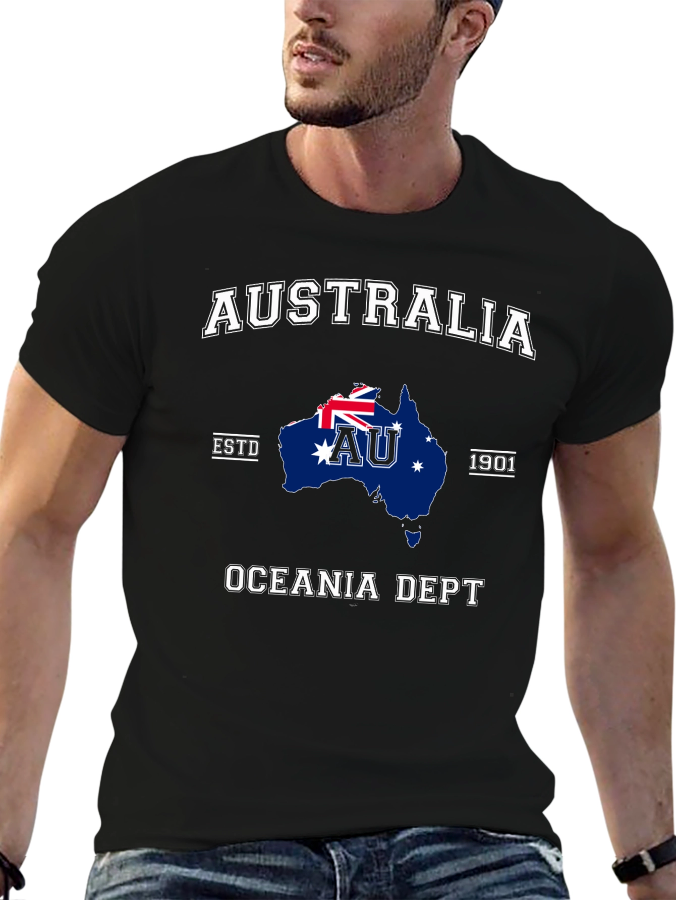 Australia Oceania Dept Black T-Shirt