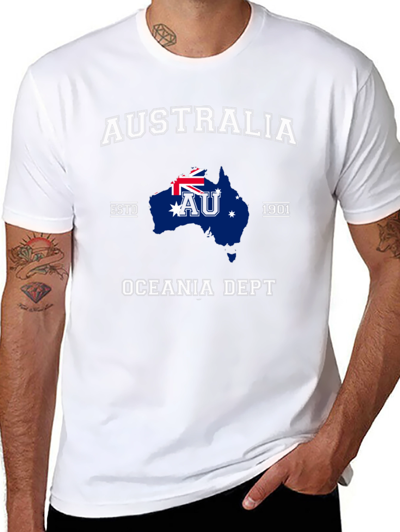 Australia Oceania Dept Black T-Shirt