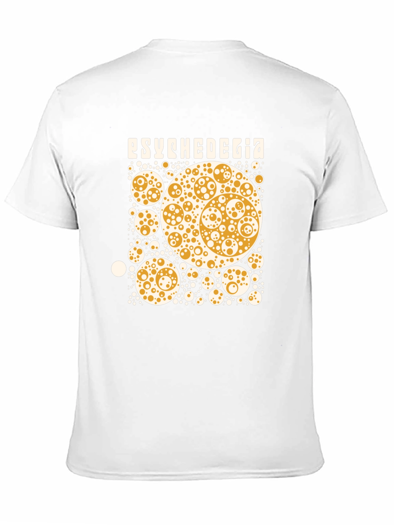 Psychedegia Graphic Tee - Black Cotton Blend T-Shirt