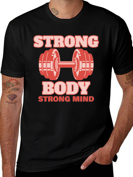 Strong Body Strong Mind Fitness T-Shirt
