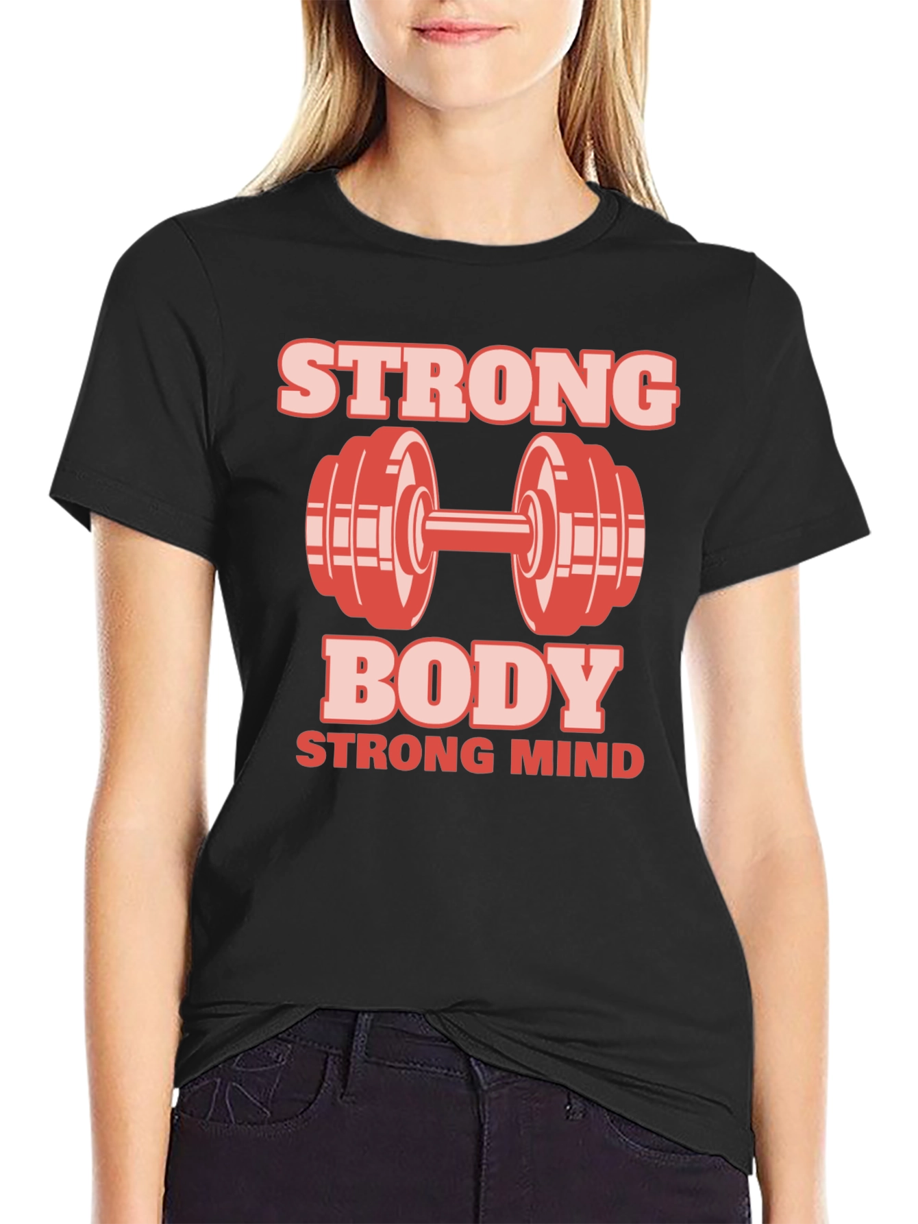 Strong Body Strong Mind Fitness T-Shirt
