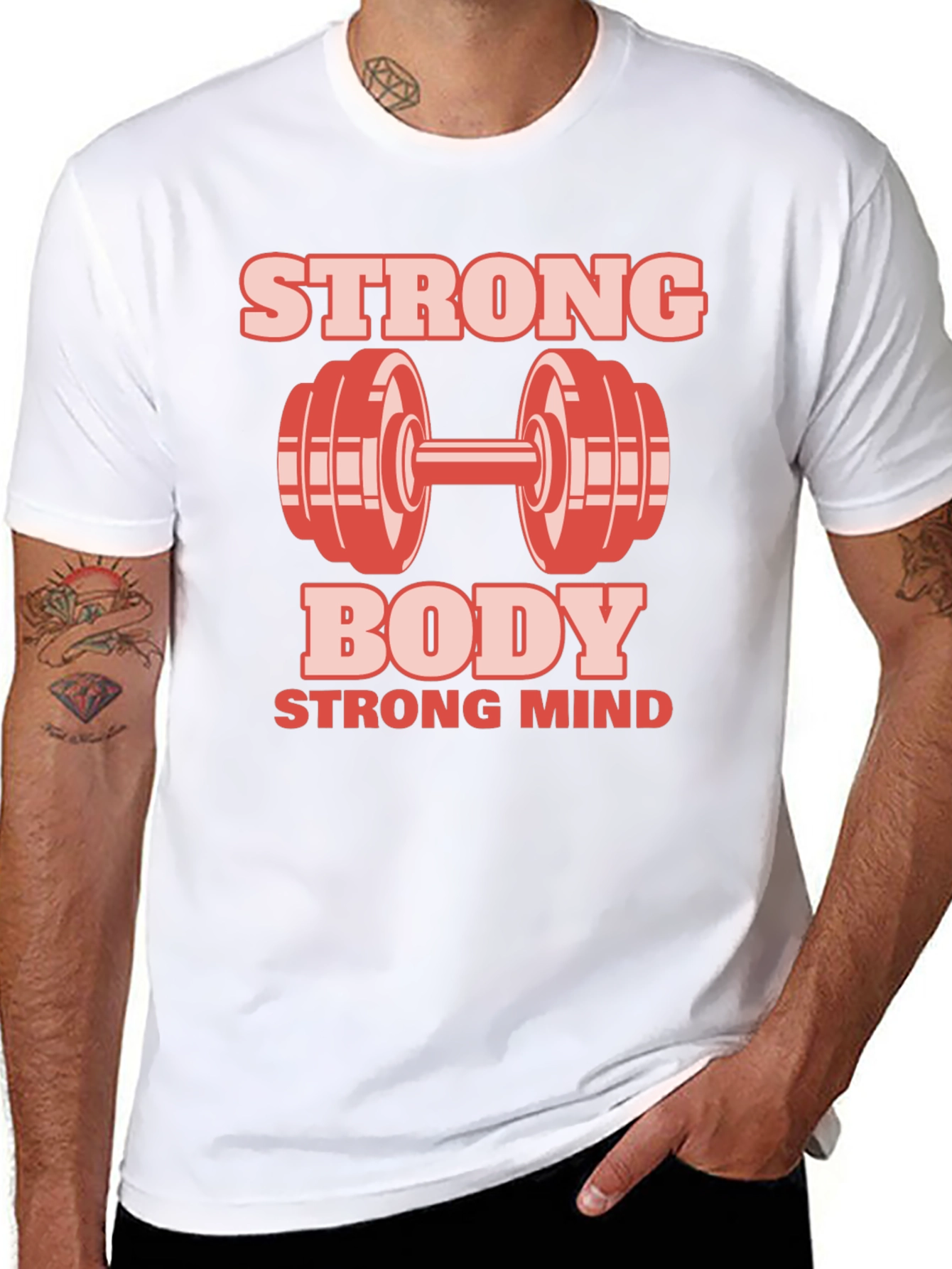 Strong Body Strong Mind Fitness T-Shirt