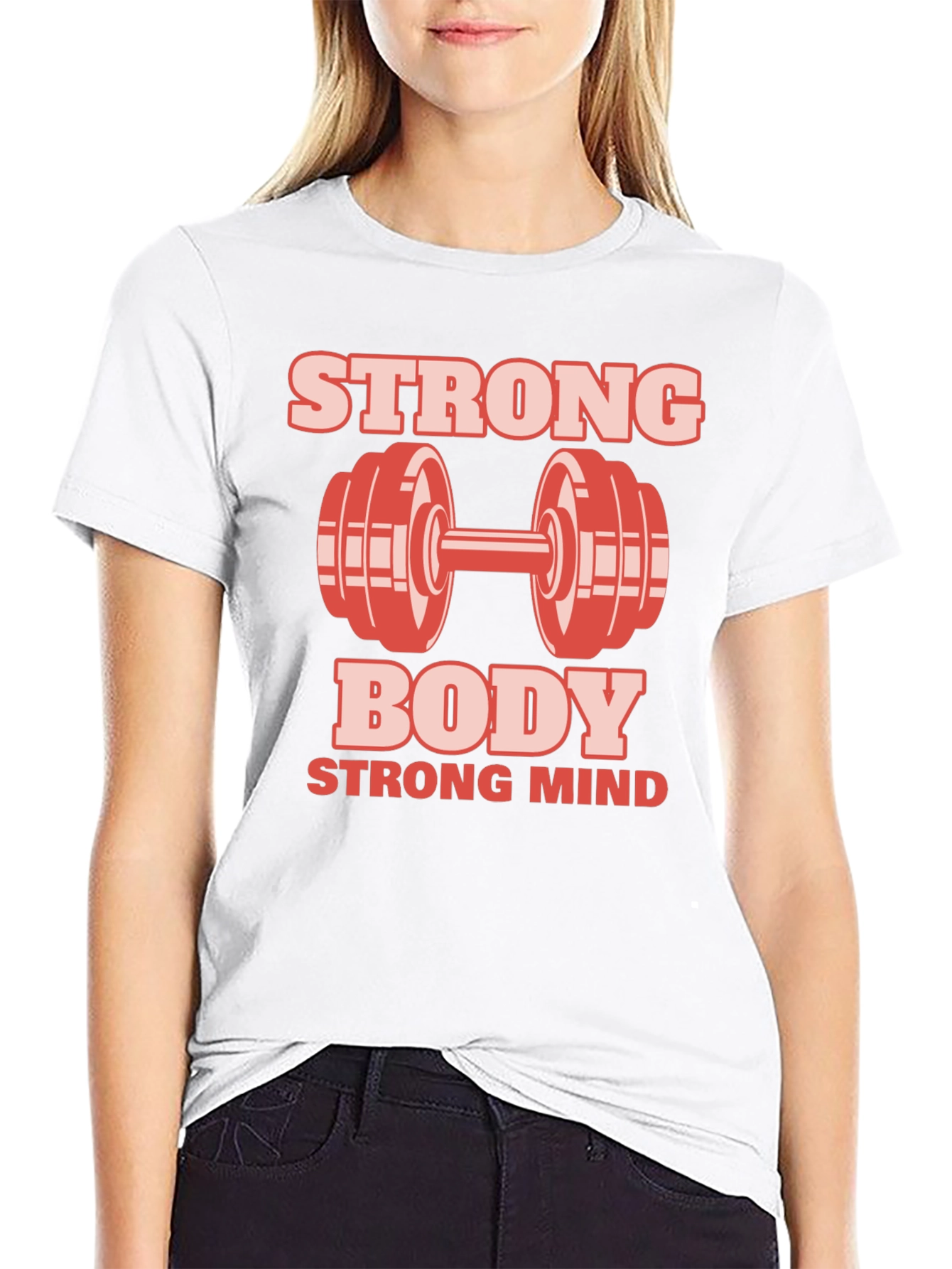 Strong Body Strong Mind Fitness T-Shirt