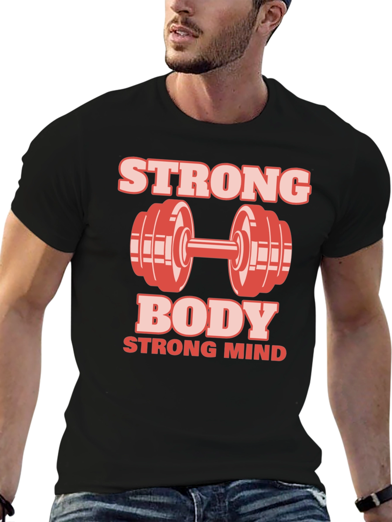 Strong Body Strong Mind Fitness T-Shirt