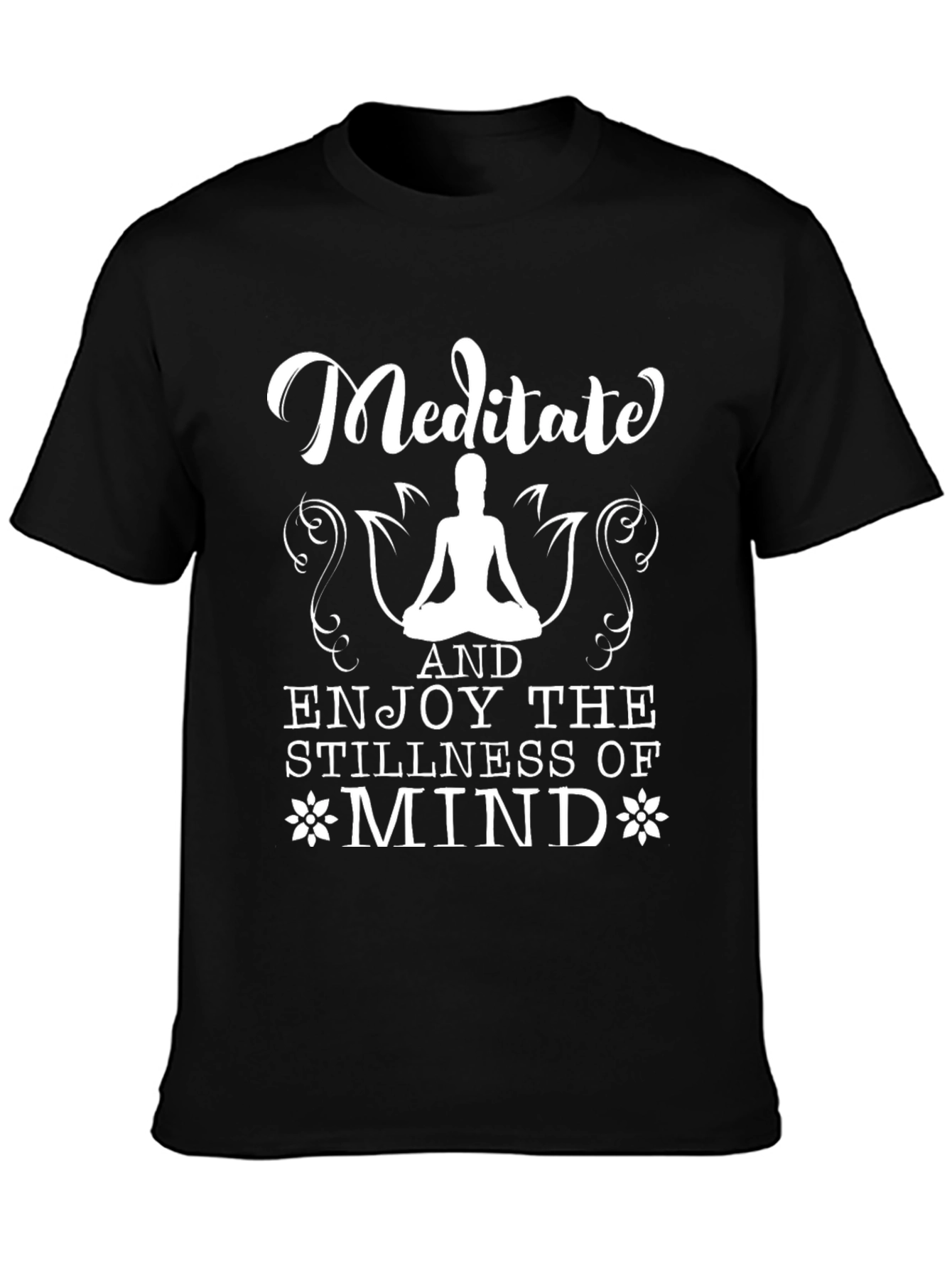 Meditate Mind T-Shirt - Black