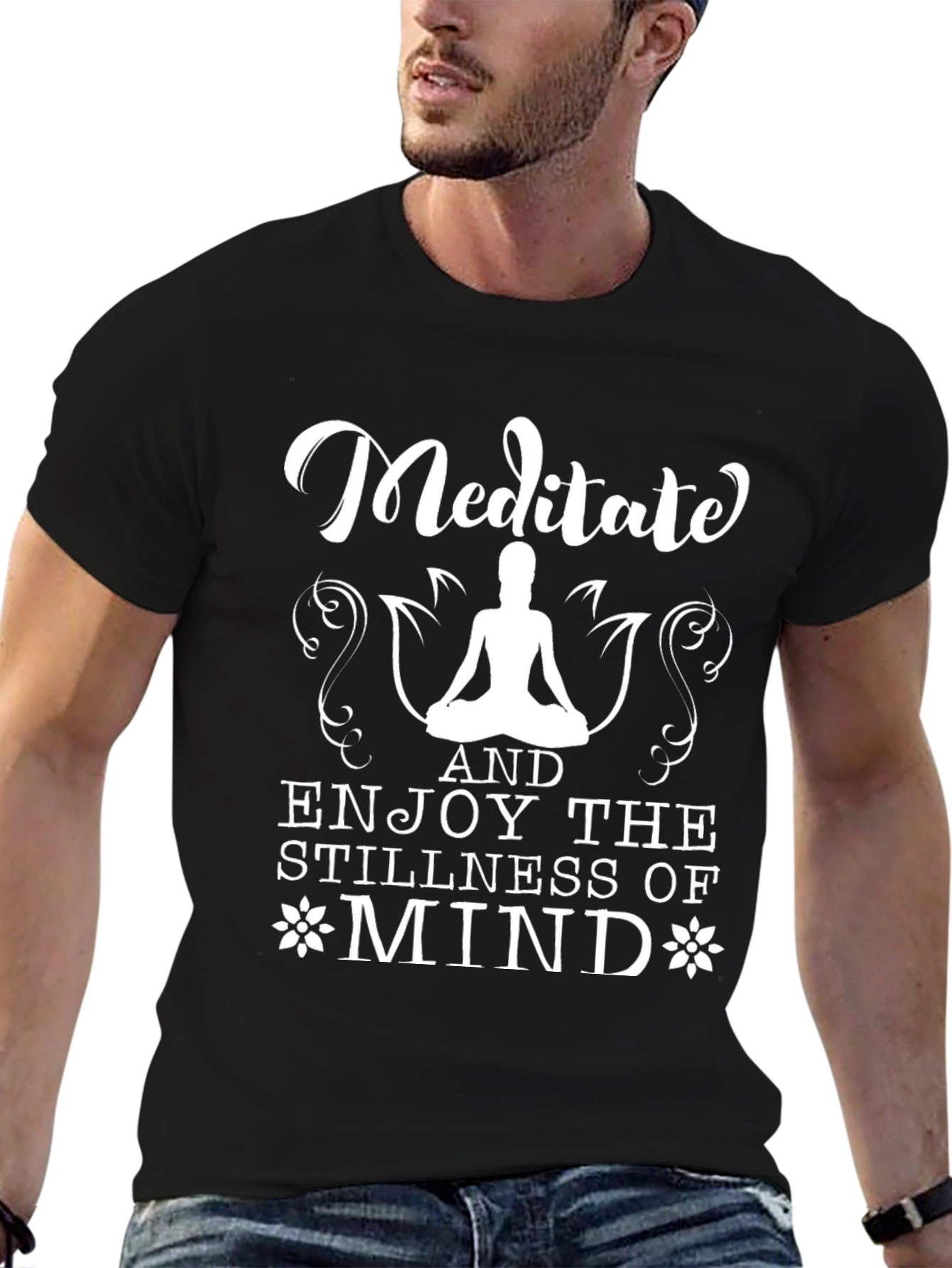 Meditate Mind T-Shirt - Black