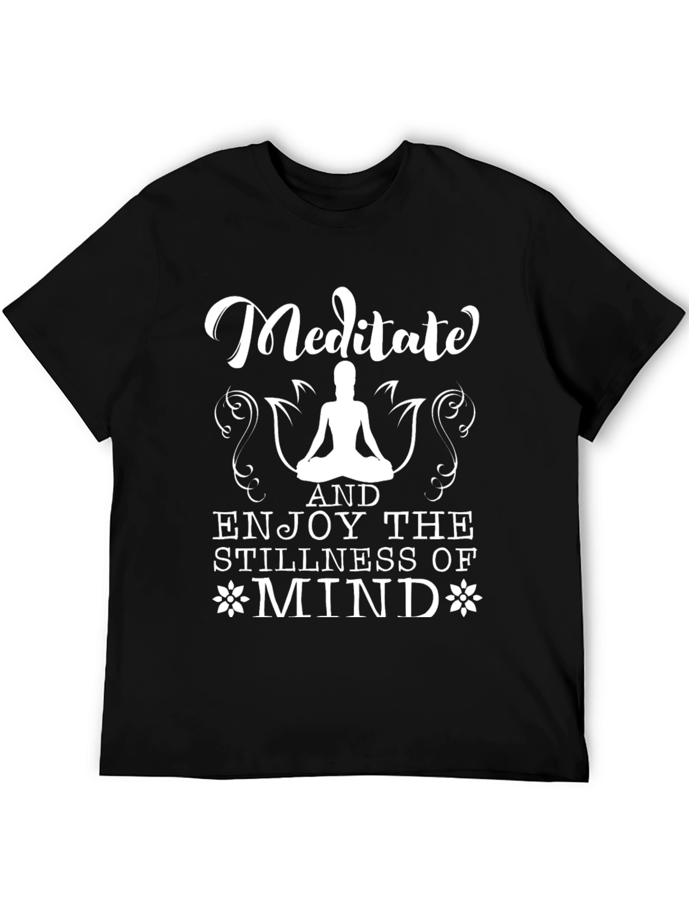 Meditate Mind T-Shirt - Black